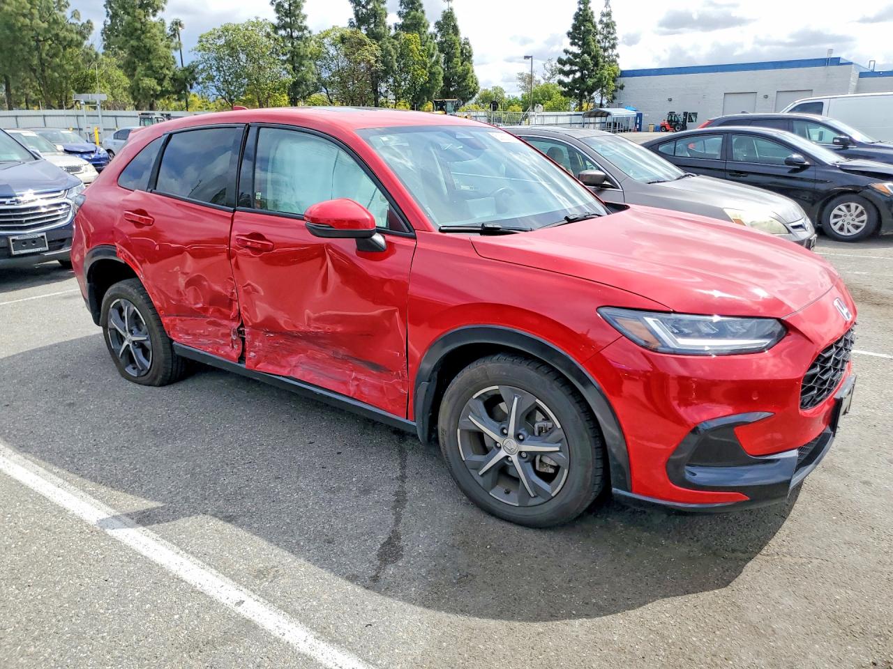2023 Honda Hr-v Exl Красный vin: 3CZRZ1H73PM711794