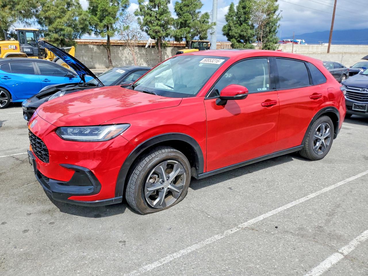2023 Honda Hr-v Exl Красный vin: 3CZRZ1H73PM711794