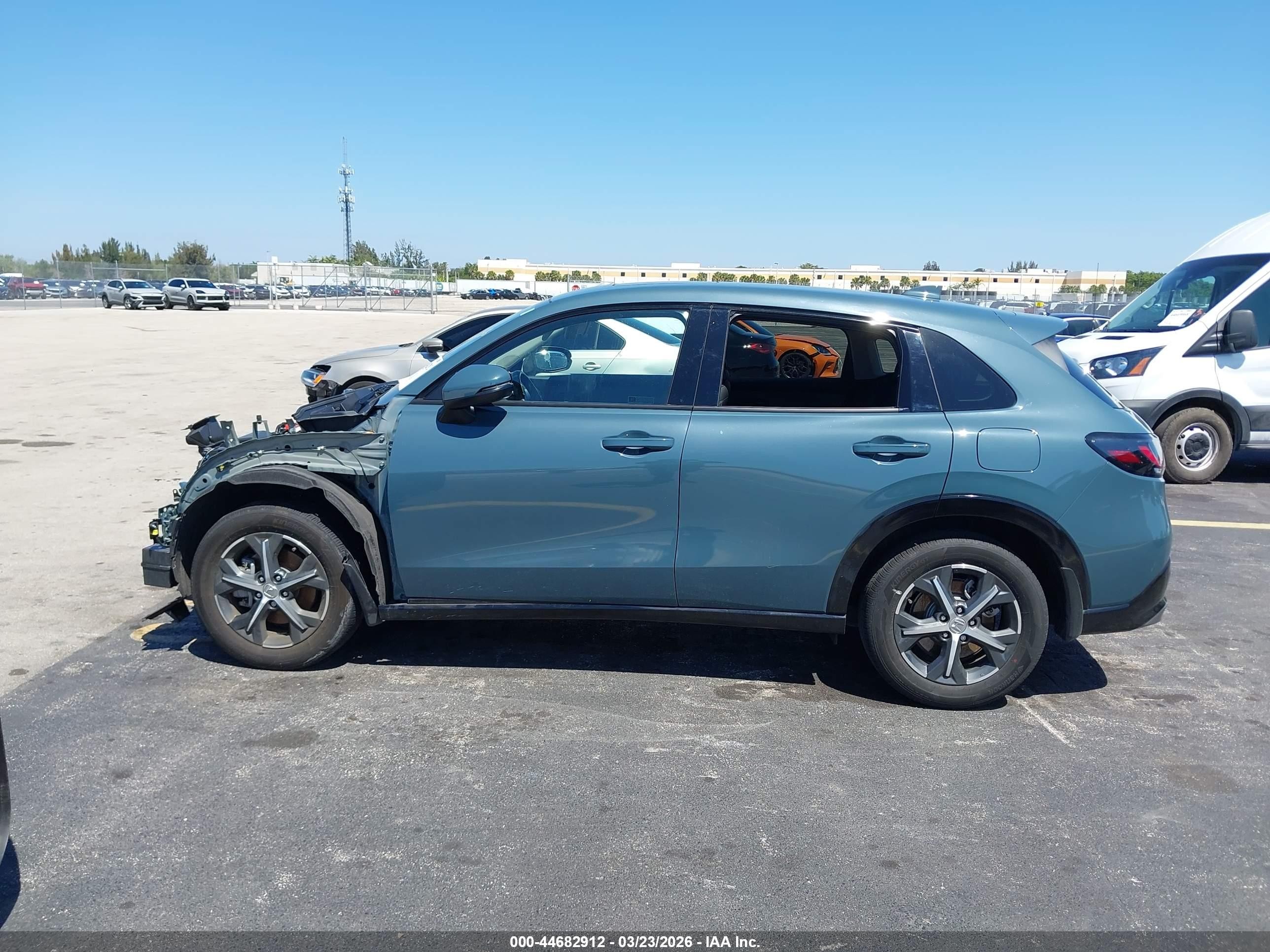 2025 Honda Hr-v 2wd Ex-l Green vin: 3CZRZ1H73SM743315