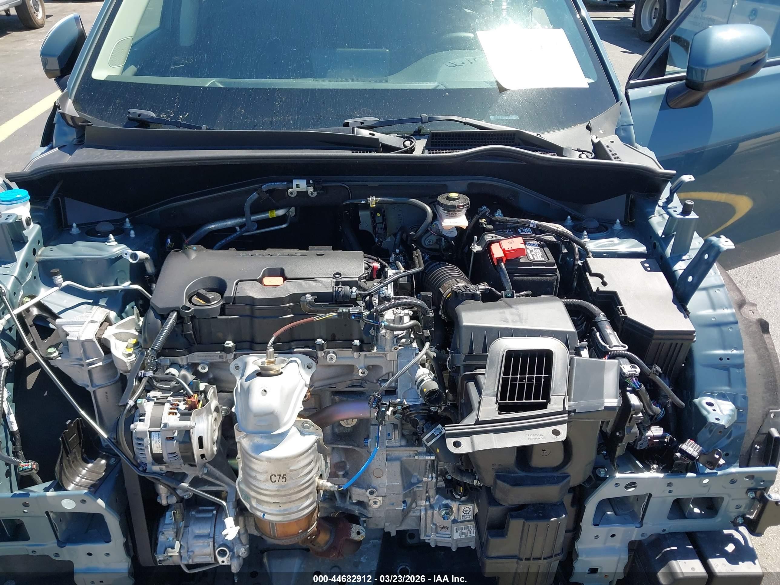 2025 Honda Hr-v 2wd Ex-l Green vin: 3CZRZ1H73SM743315