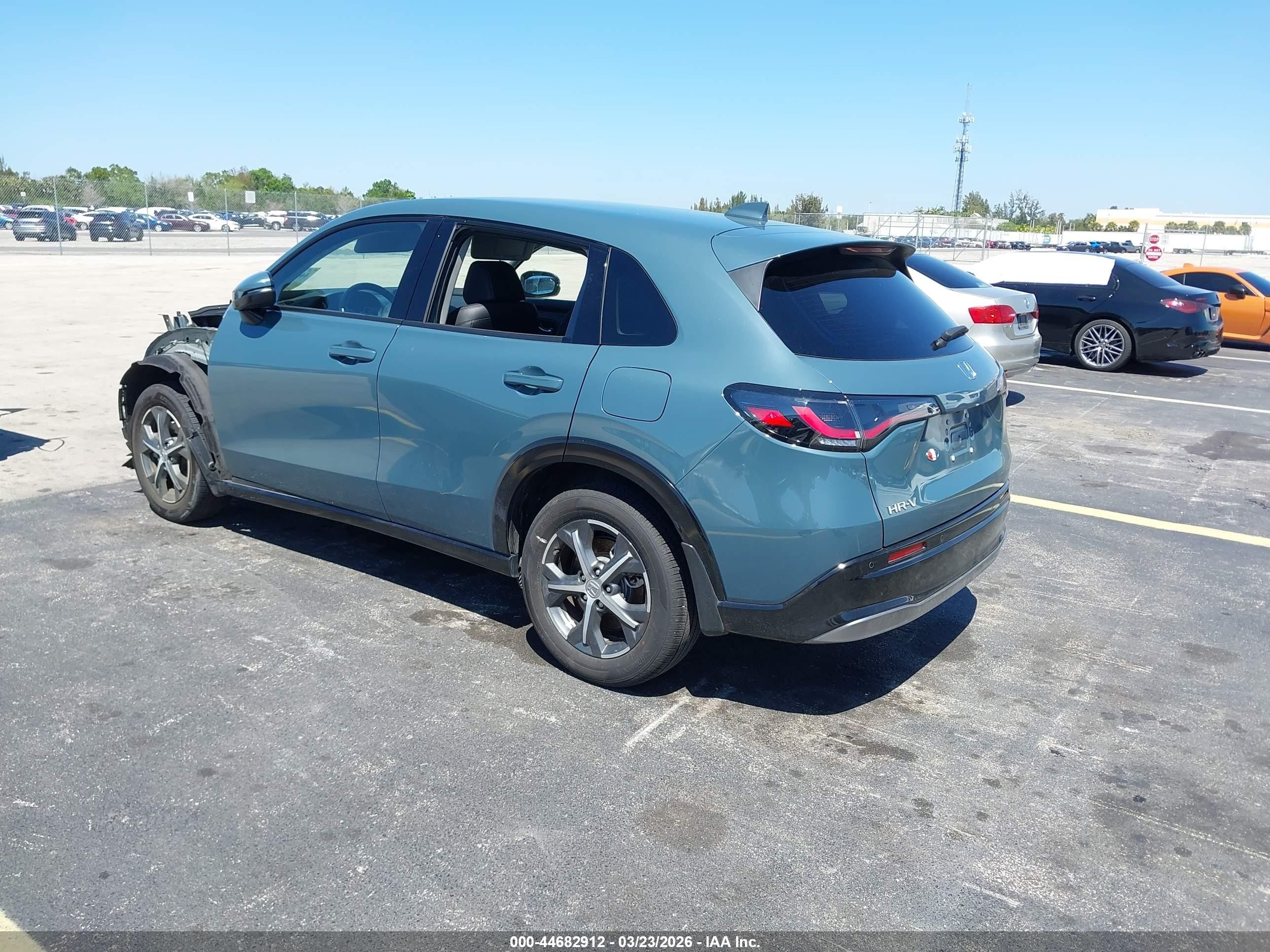 2025 Honda Hr-v 2wd Ex-l Green vin: 3CZRZ1H73SM743315