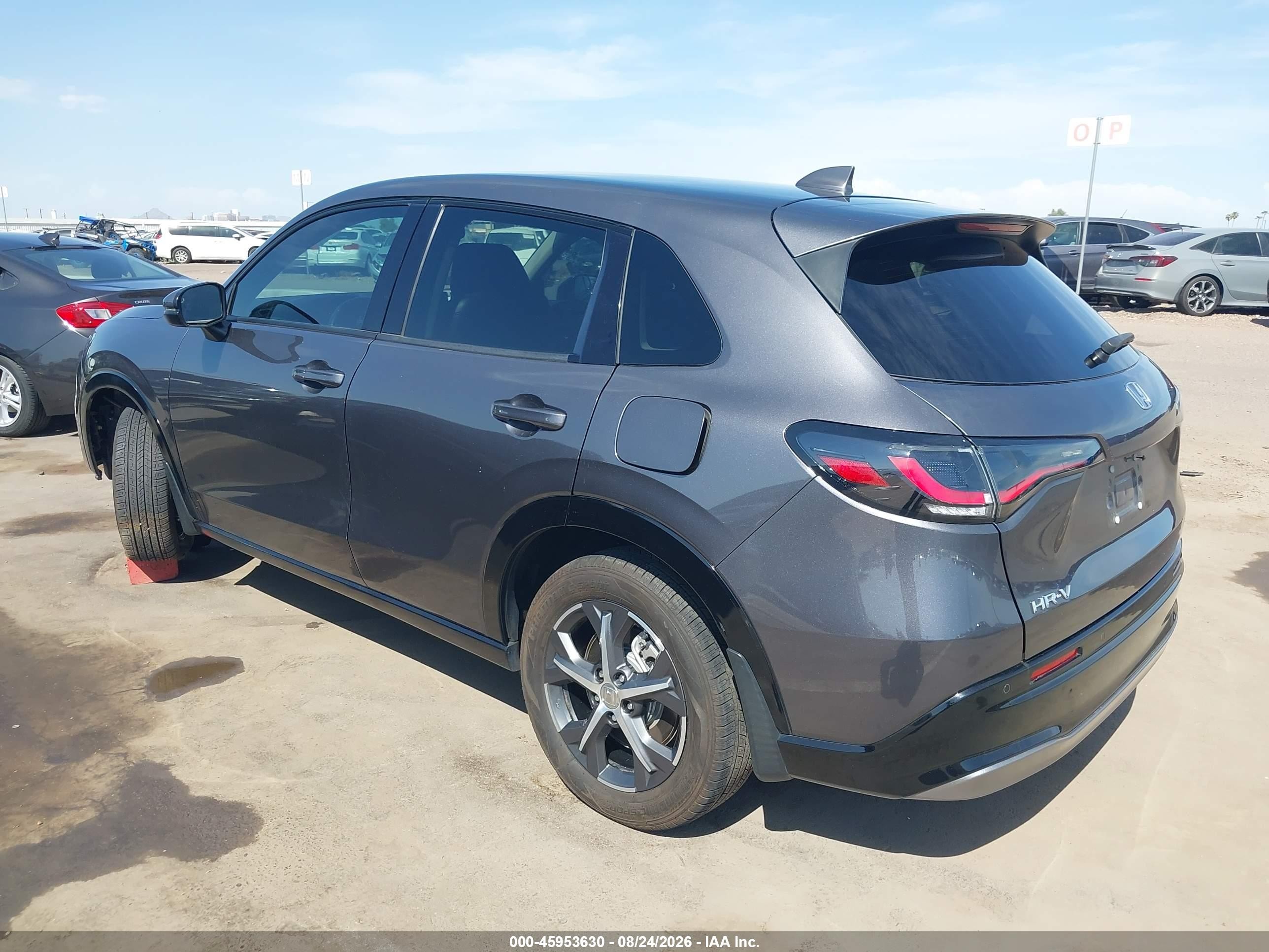 2023 Honda Hr-v 2wd Ex-l Gray vin: 3CZRZ1H74PM745307