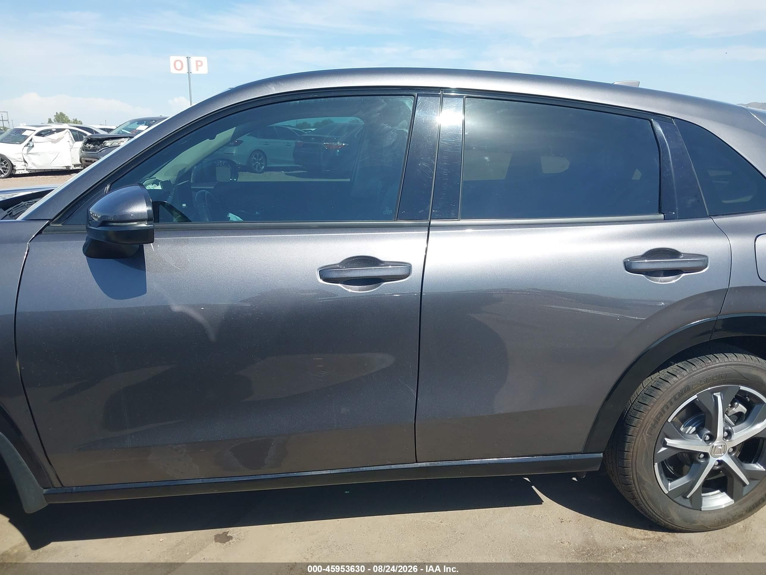 2023 Honda Hr-v 2wd Ex-l Gray vin: 3CZRZ1H74PM745307