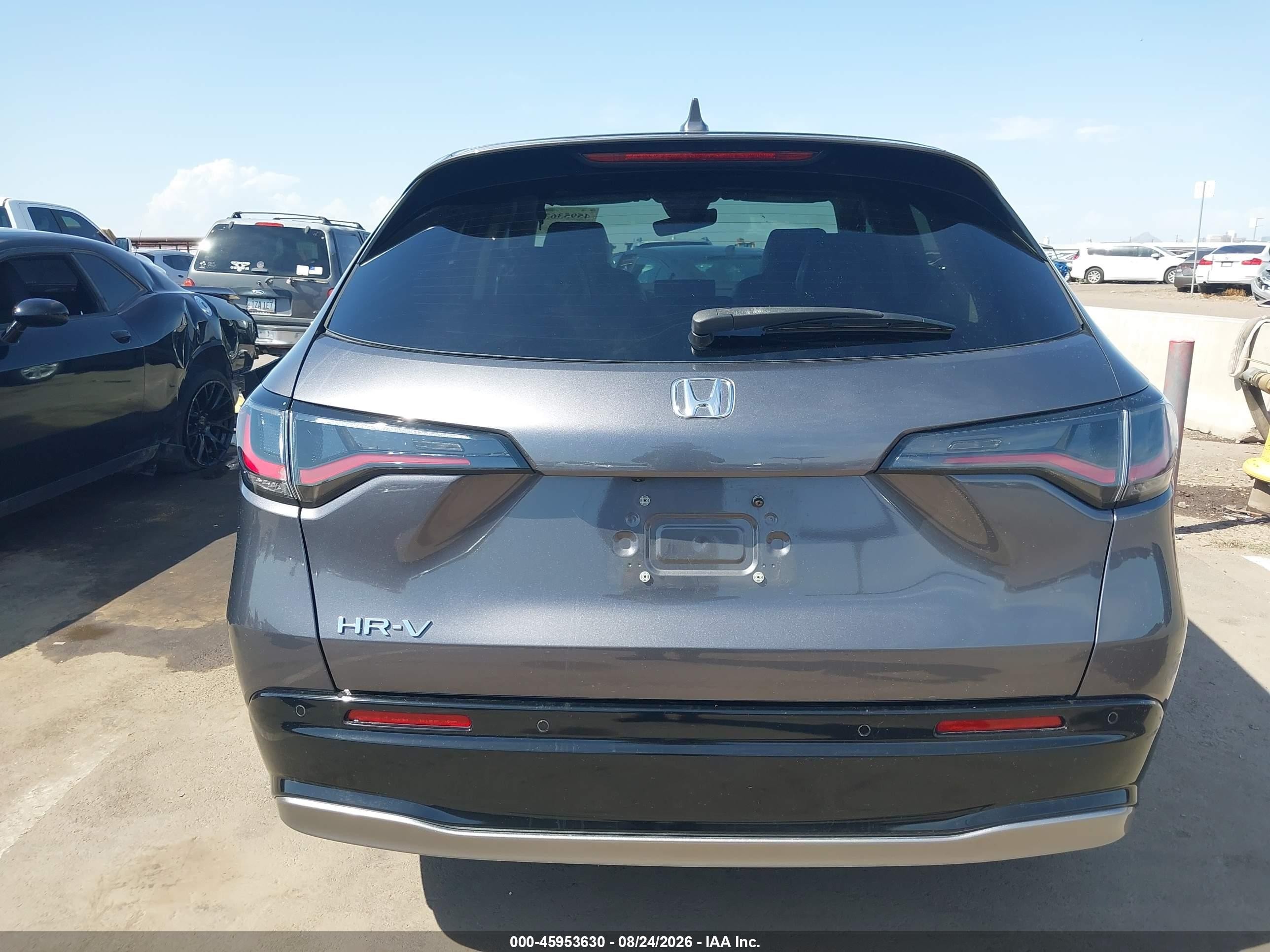 2023 Honda Hr-v 2wd Ex-l Gray vin: 3CZRZ1H74PM745307