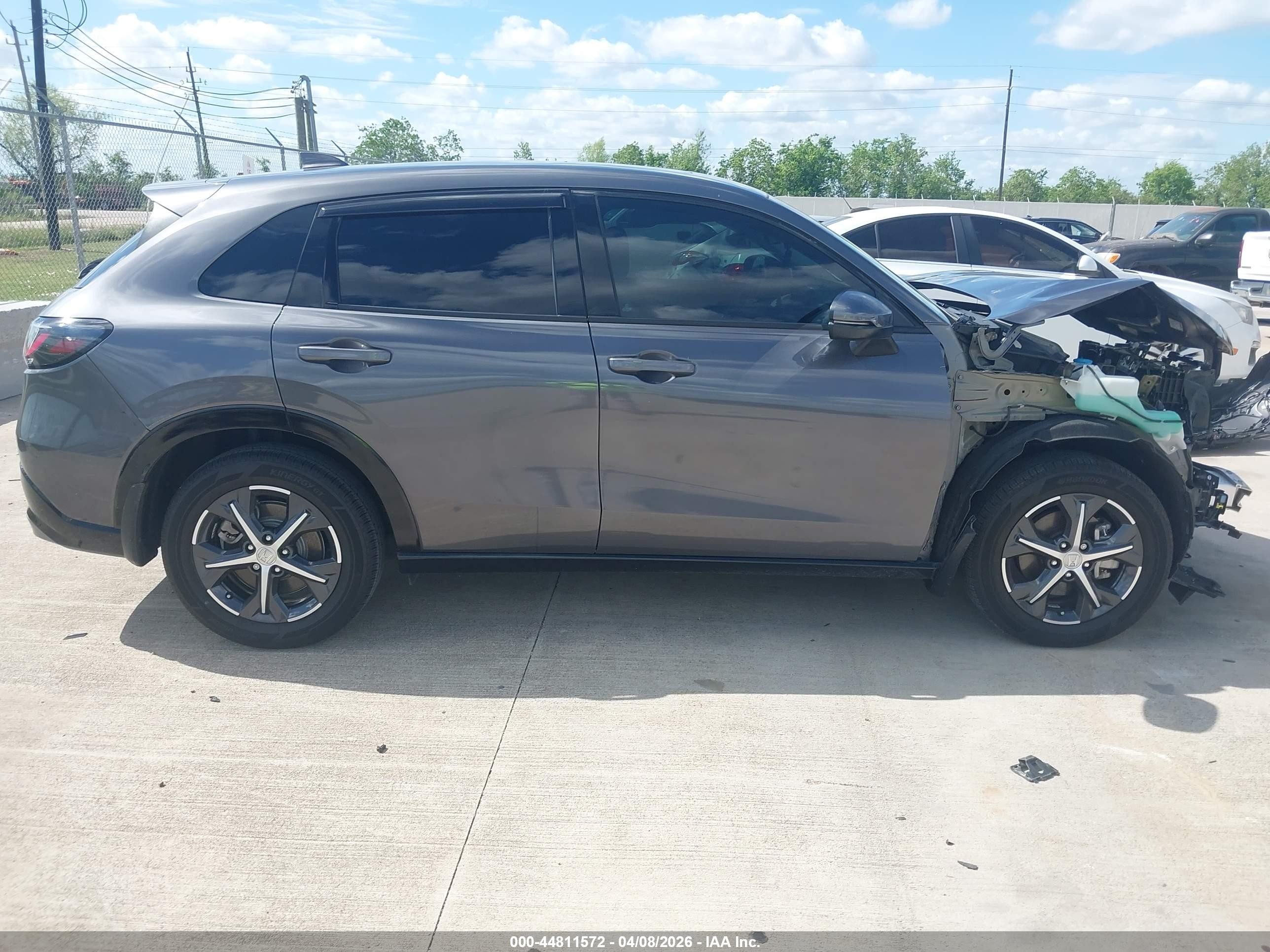 2025 Honda Hr-v 2wd Ex-l Gray vin: 3CZRZ1H74SM703101