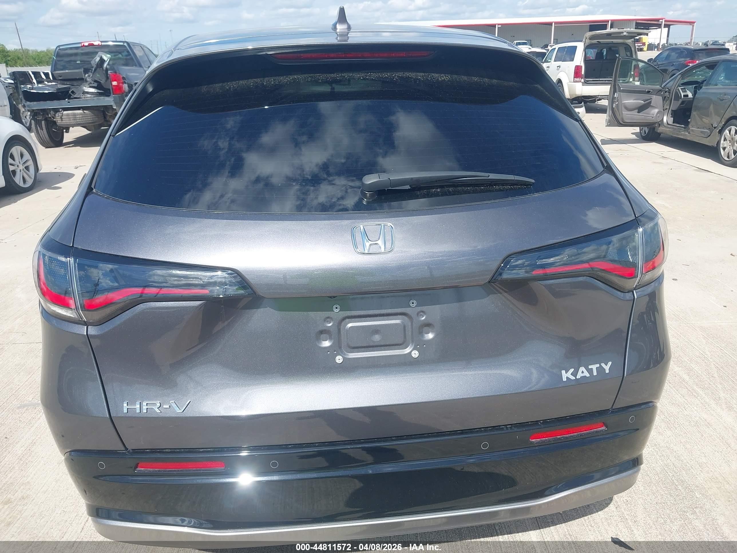 2025 Honda Hr-v 2wd Ex-l Gray vin: 3CZRZ1H74SM703101