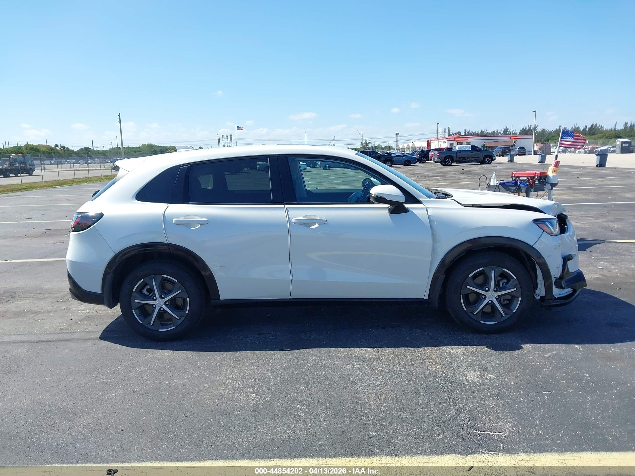 2023 Honda Hr-v 2wd Ex-l White vin: 3CZRZ1H79PM709449