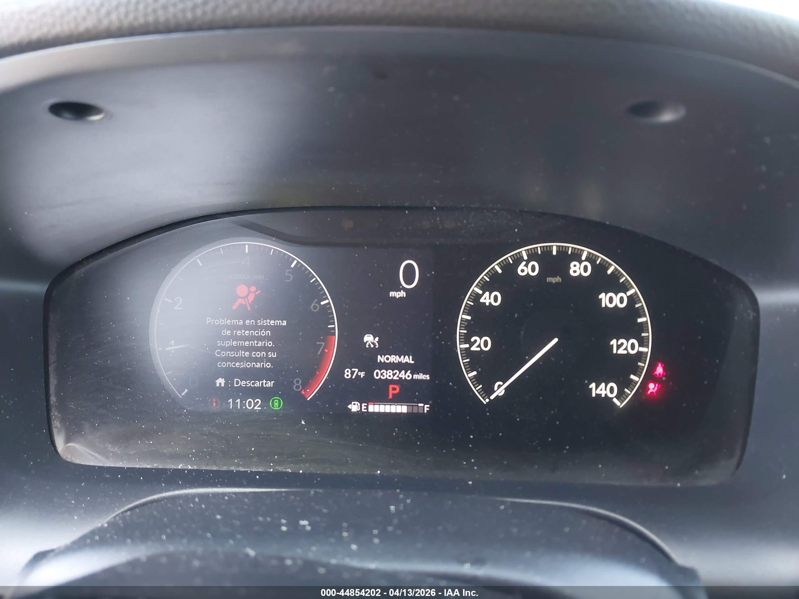 2023 Honda Hr-v 2wd Ex-l White vin: 3CZRZ1H79PM709449