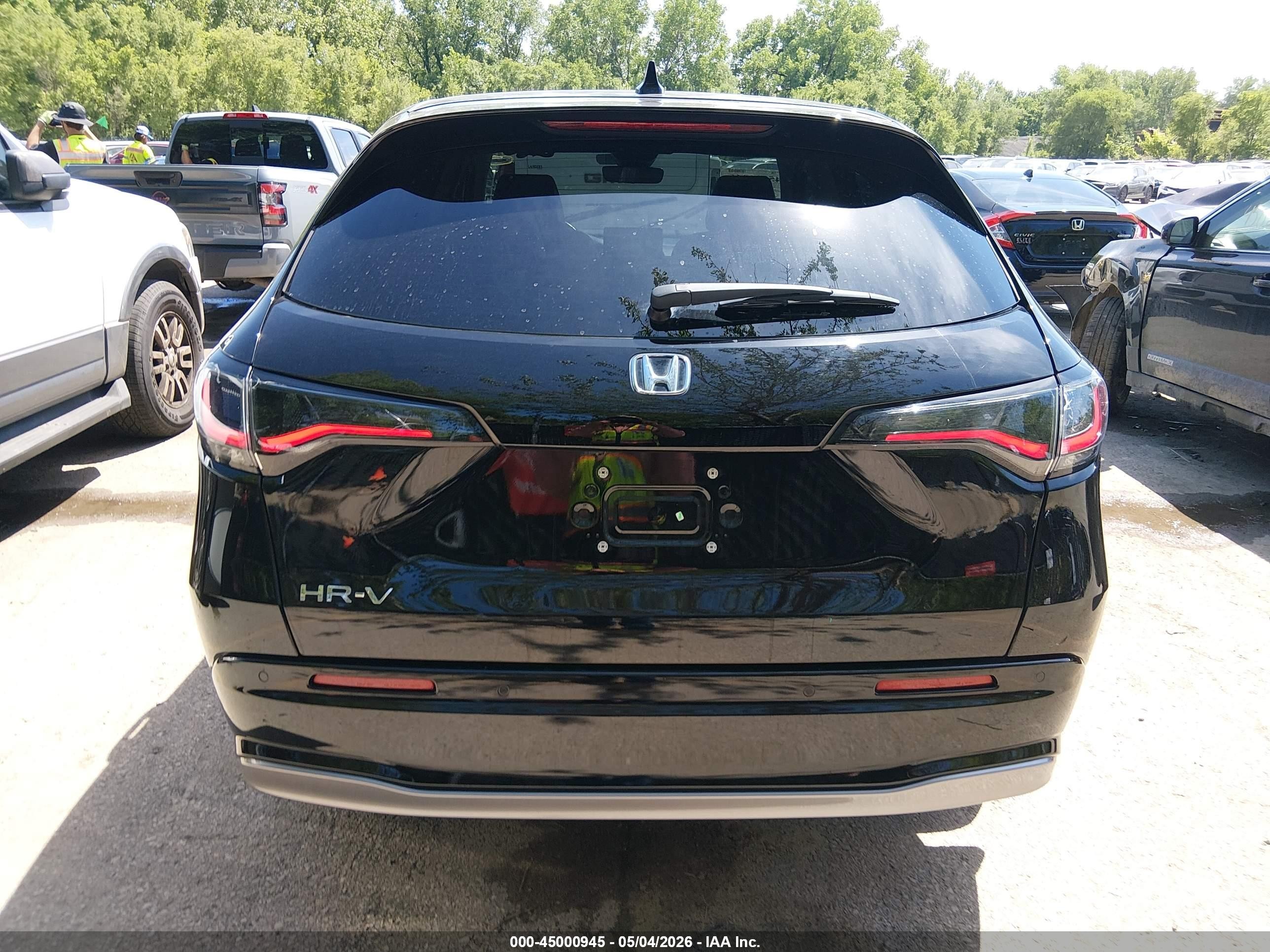 2023 Honda Hr-v 2wd Ex-l Черный vin: 3CZRZ1H7XPM717608