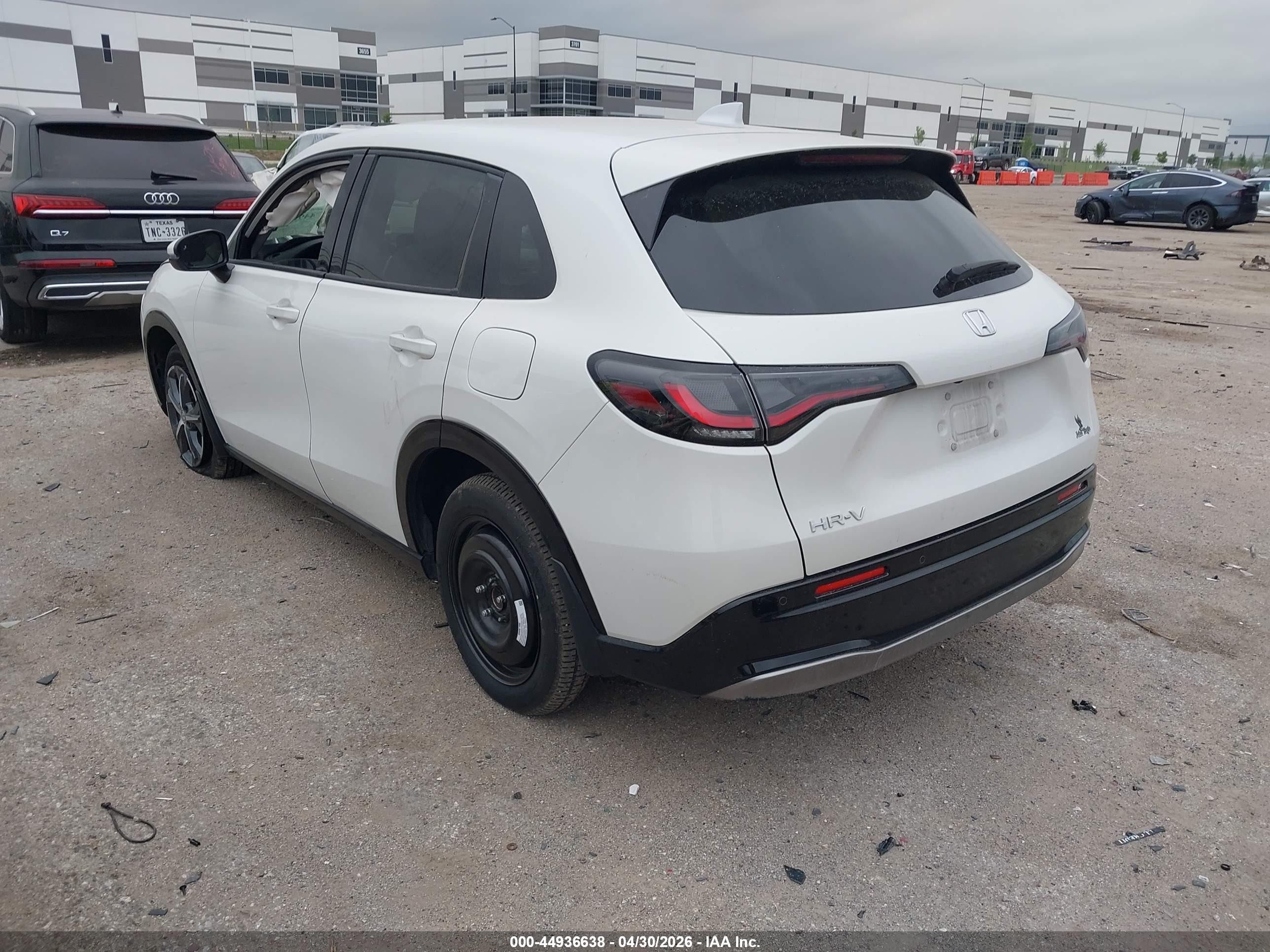 2023 Honda Hr-v 2wd Ex-l White vin: 3CZRZ1H7XPM727331