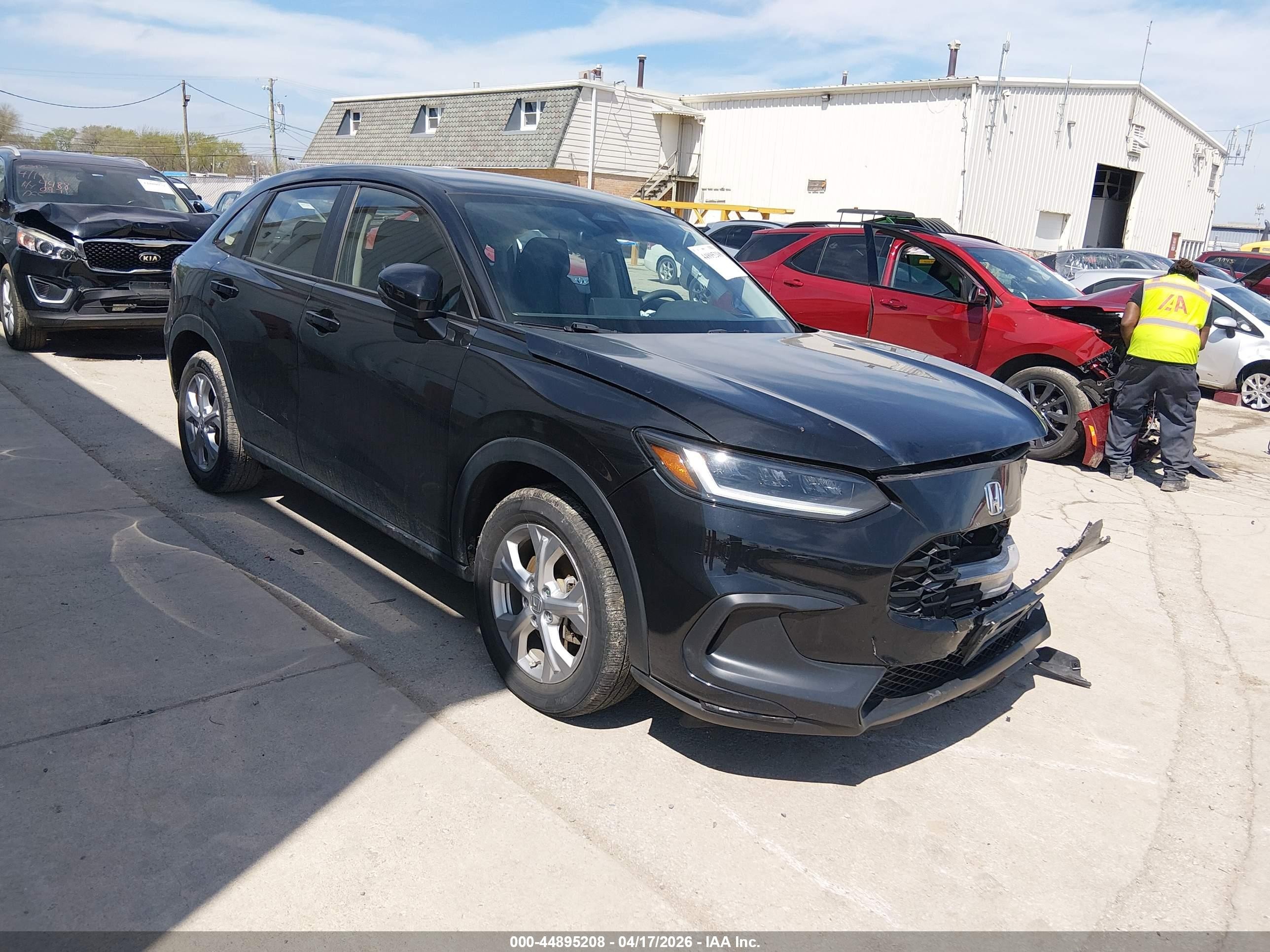 2023 Honda Hr-v Awd Lx Black vin: 3CZRZ2H30PM715689
