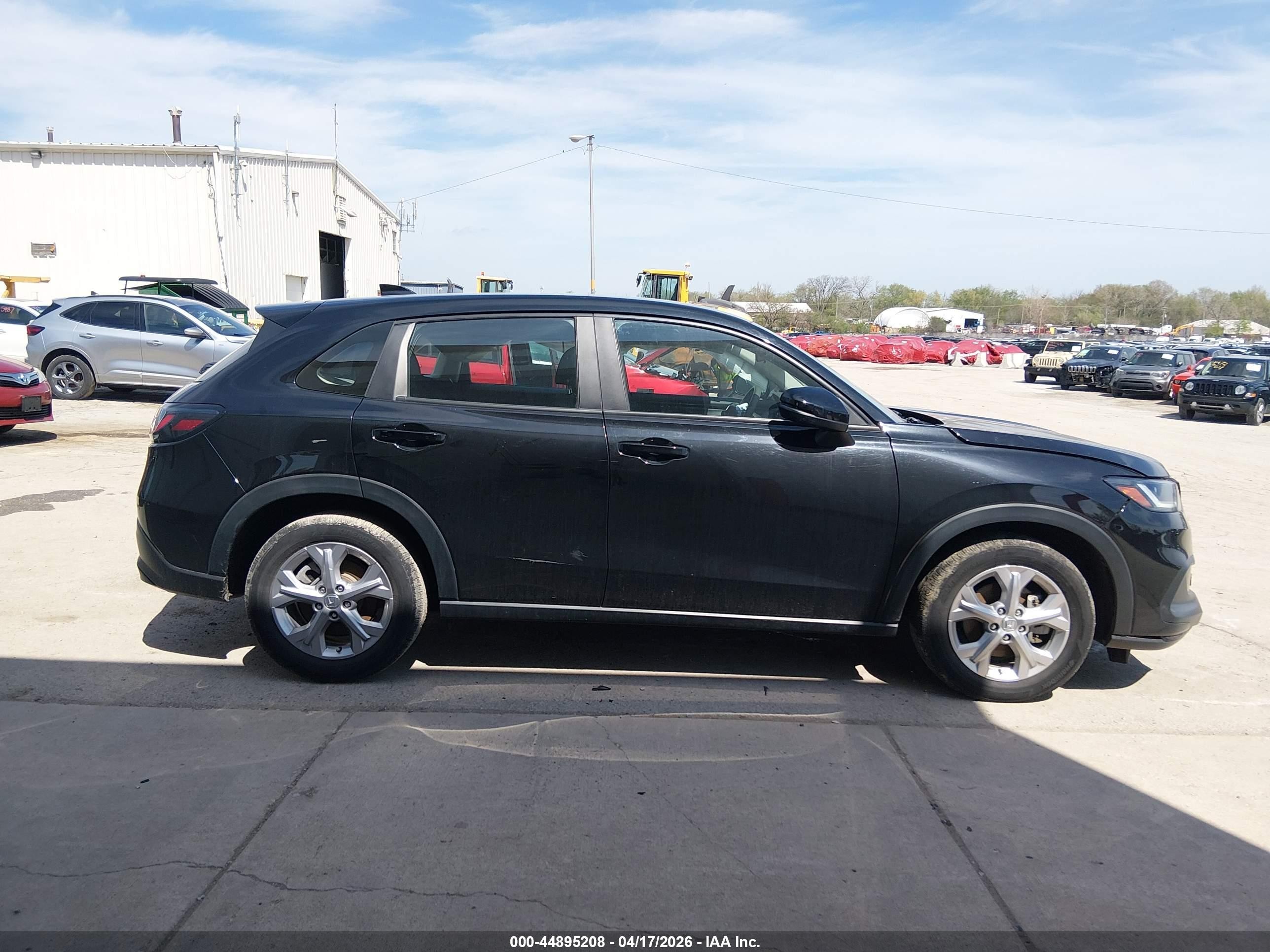 2023 Honda Hr-v Awd Lx Black vin: 3CZRZ2H30PM715689