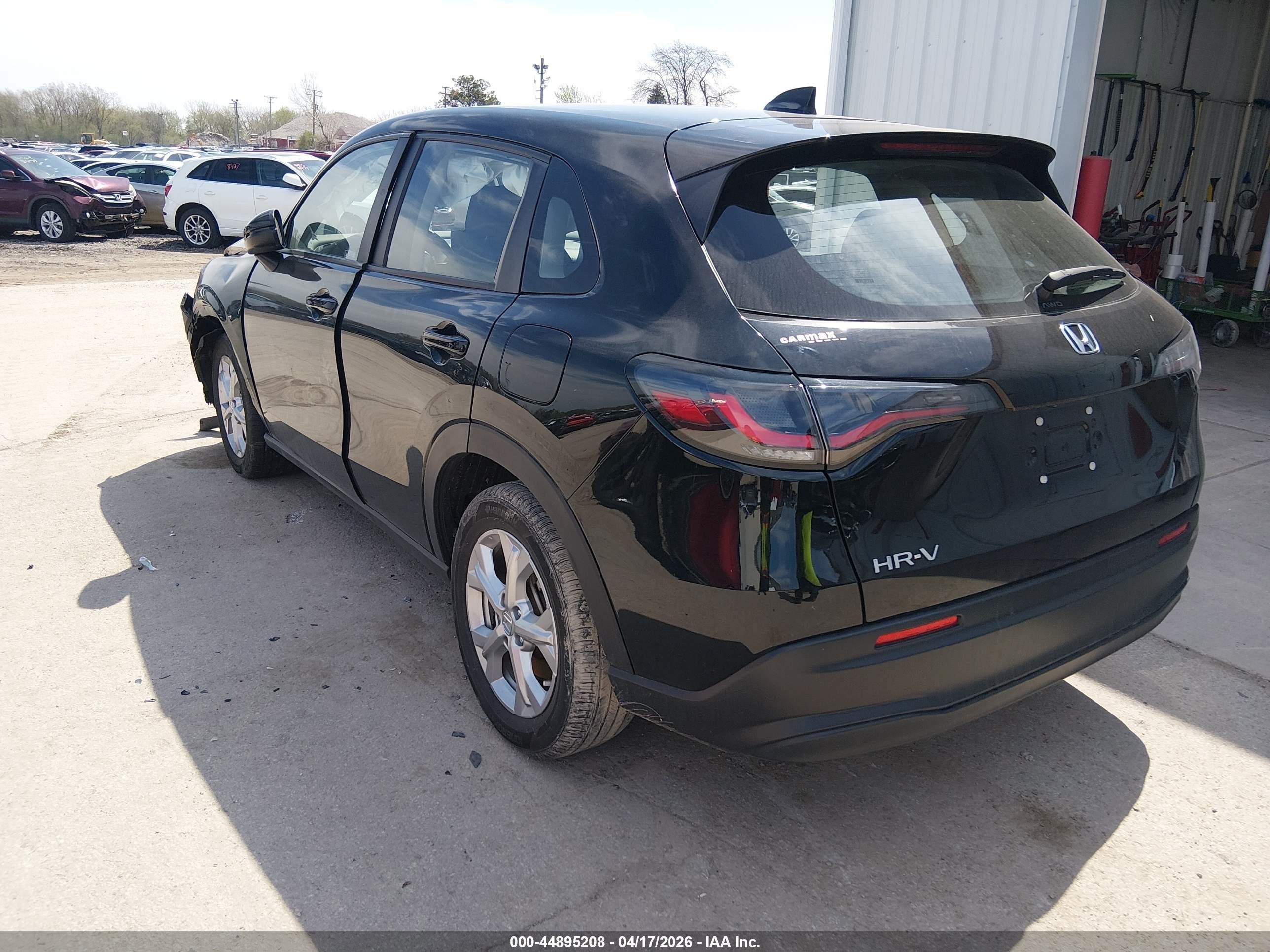 2023 Honda Hr-v Awd Lx Black vin: 3CZRZ2H30PM715689