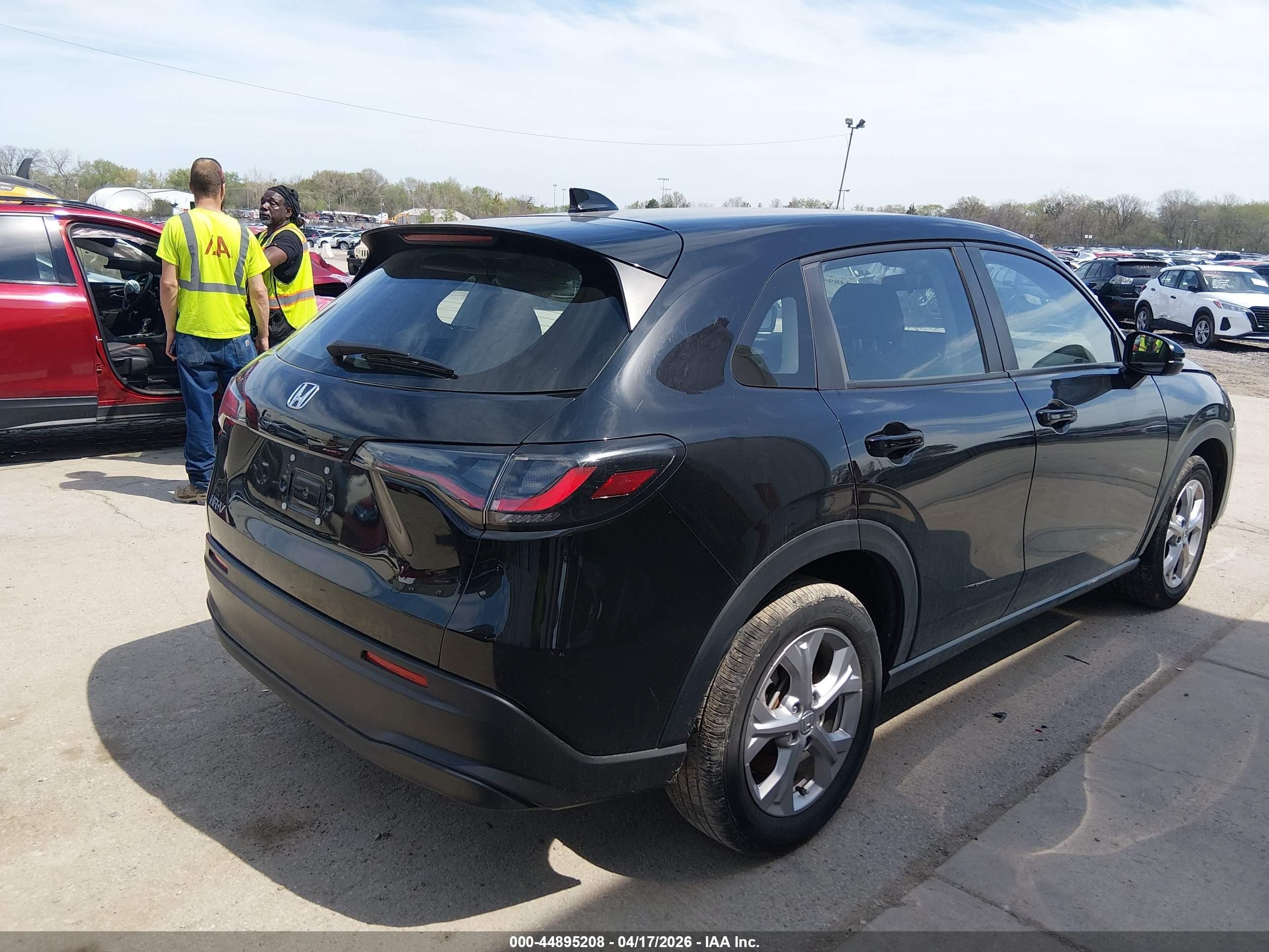 2023 Honda Hr-v Awd Lx Black vin: 3CZRZ2H30PM715689