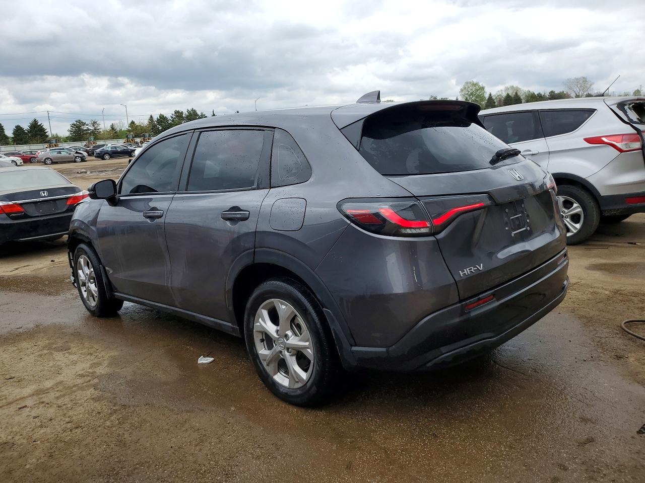 2024 Honda Hr-v Lx Серый vin: 3CZRZ2H30RM777595