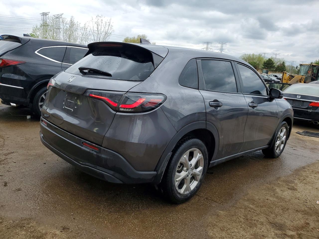 2024 Honda Hr-v Lx Серый vin: 3CZRZ2H30RM777595