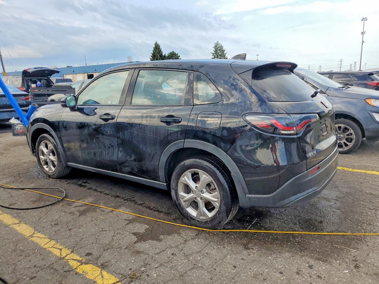 2023 Honda Hr-v Lx Black vin: 3CZRZ2H31PM740388