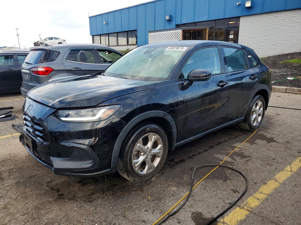 2023 Honda Hr-v Lx Black vin: 3CZRZ2H31PM740388
