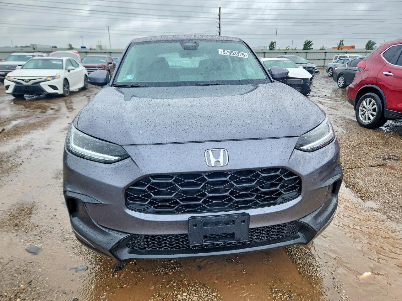 2024 Honda Hr-v Lx Серый vin: 3CZRZ2H31RM758697