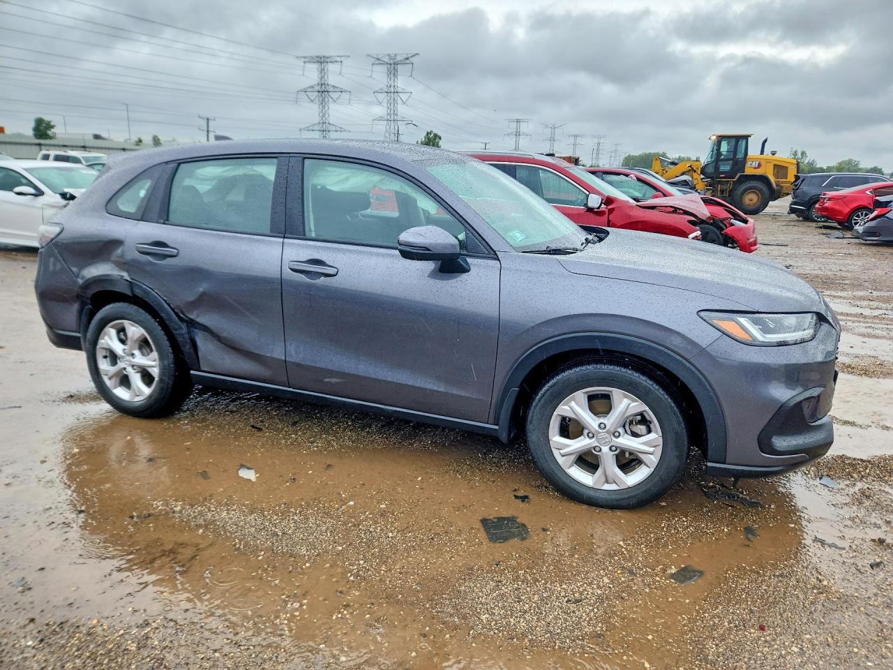 2024 Honda Hr-v Lx Серый vin: 3CZRZ2H31RM758697