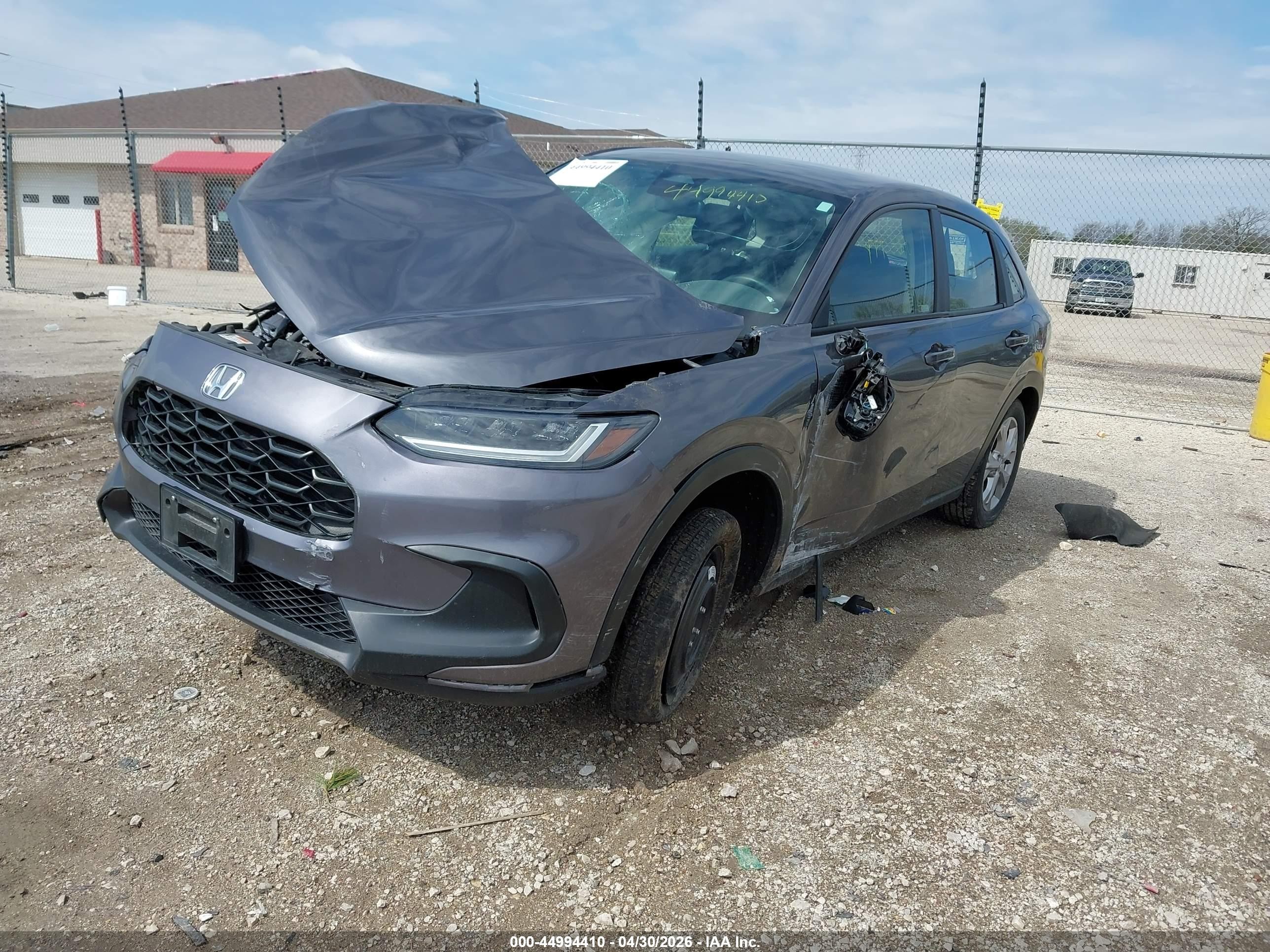2023 Honda Hr-v Awd Lx Silver vin: 3CZRZ2H32PM744627