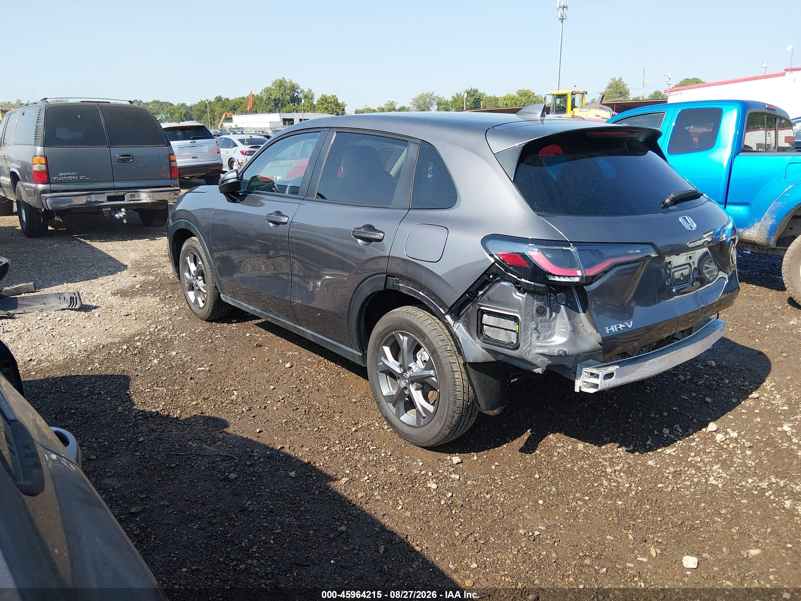 2026 Honda Hr-v Awd Lx Gray vin: 3CZRZ2H34TM703278