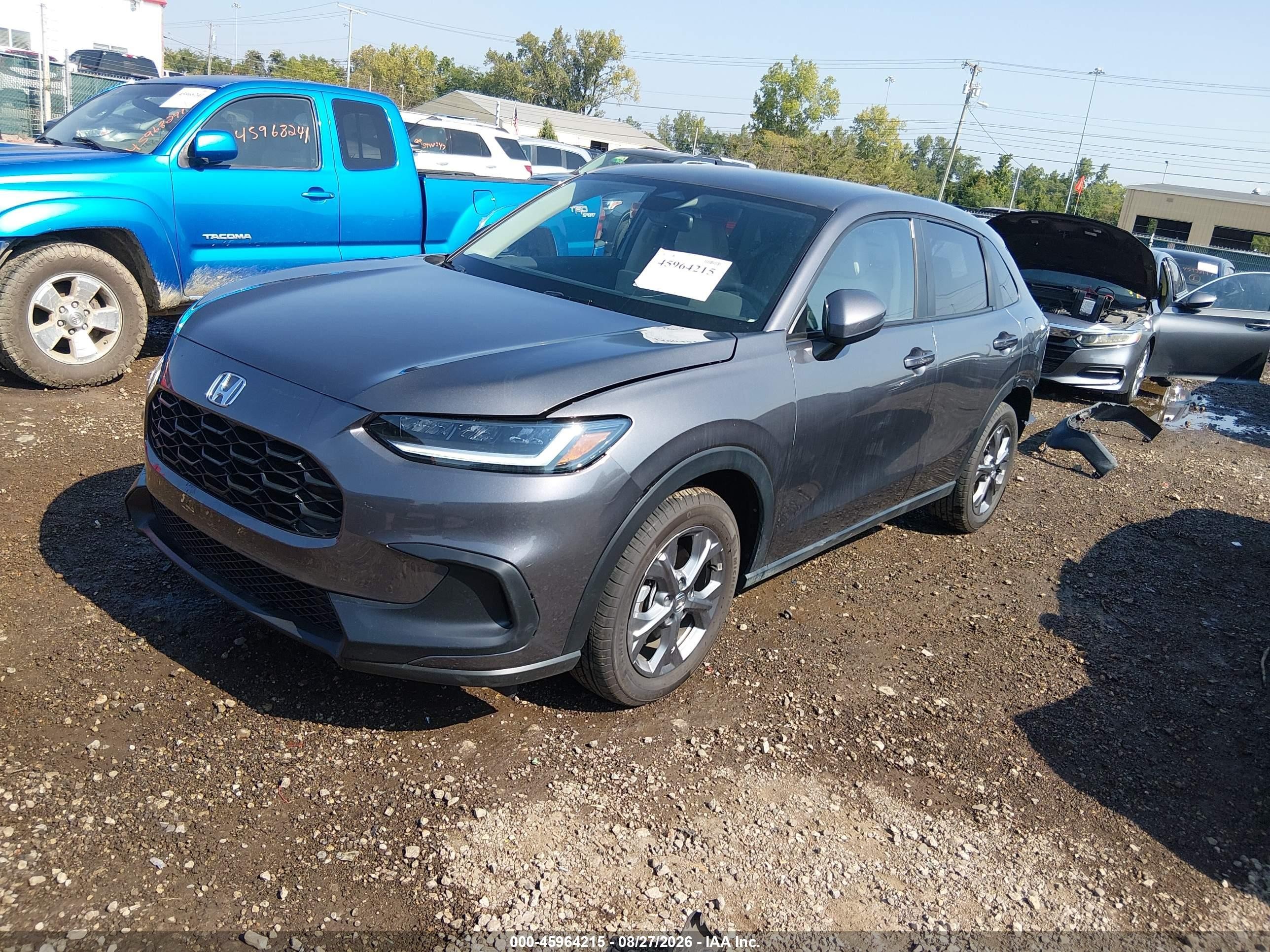 2026 Honda Hr-v Awd Lx Gray vin: 3CZRZ2H34TM703278