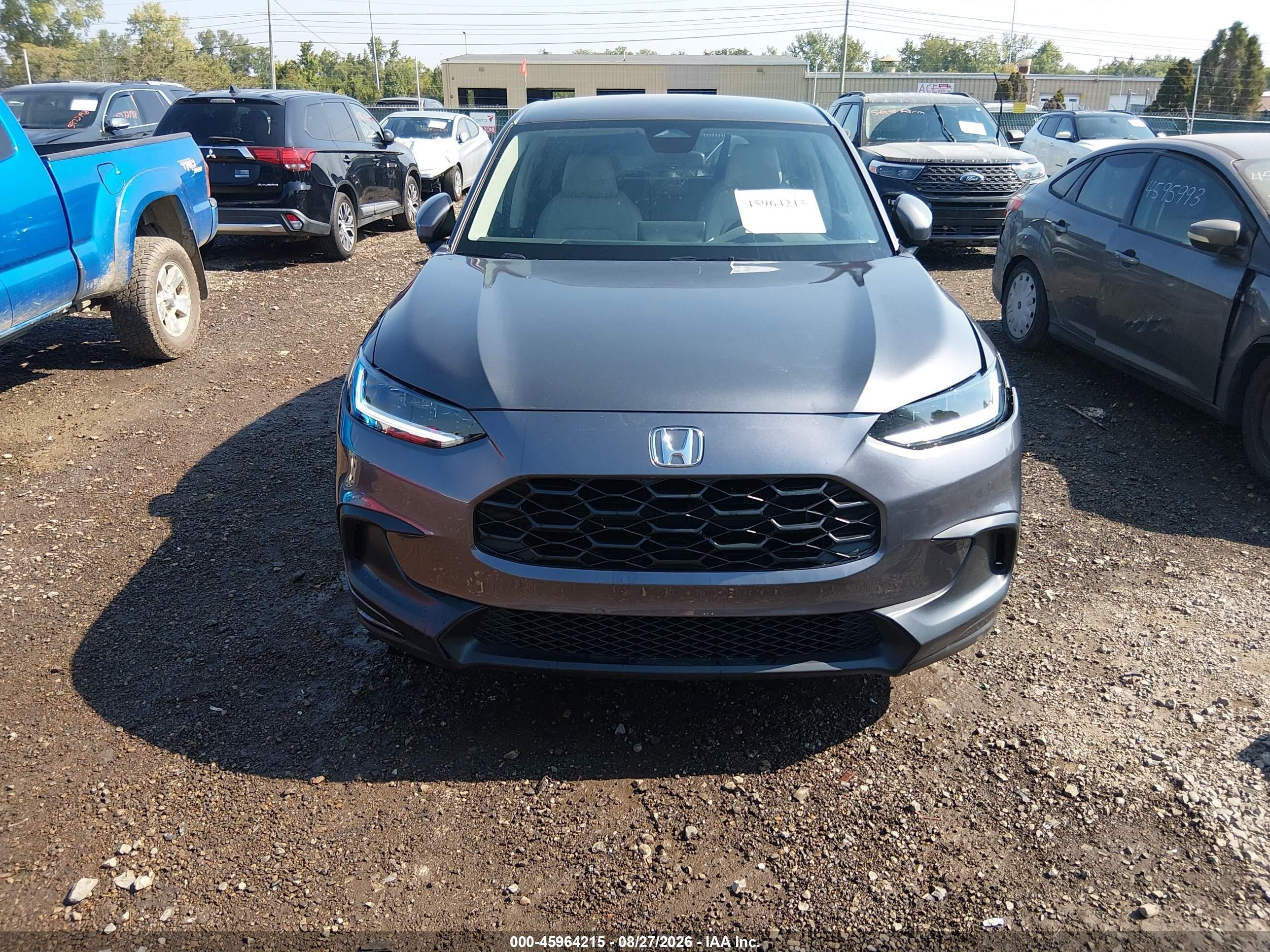 2026 Honda Hr-v Awd Lx Gray vin: 3CZRZ2H34TM703278