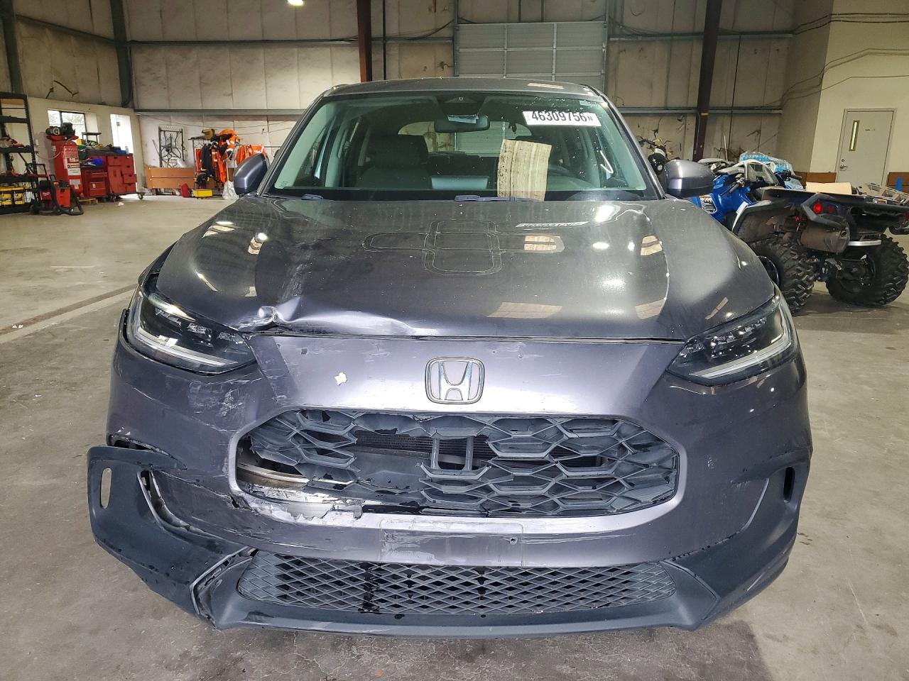 2023 Honda Hr-v Lx Gray vin: 3CZRZ2H35PM723903