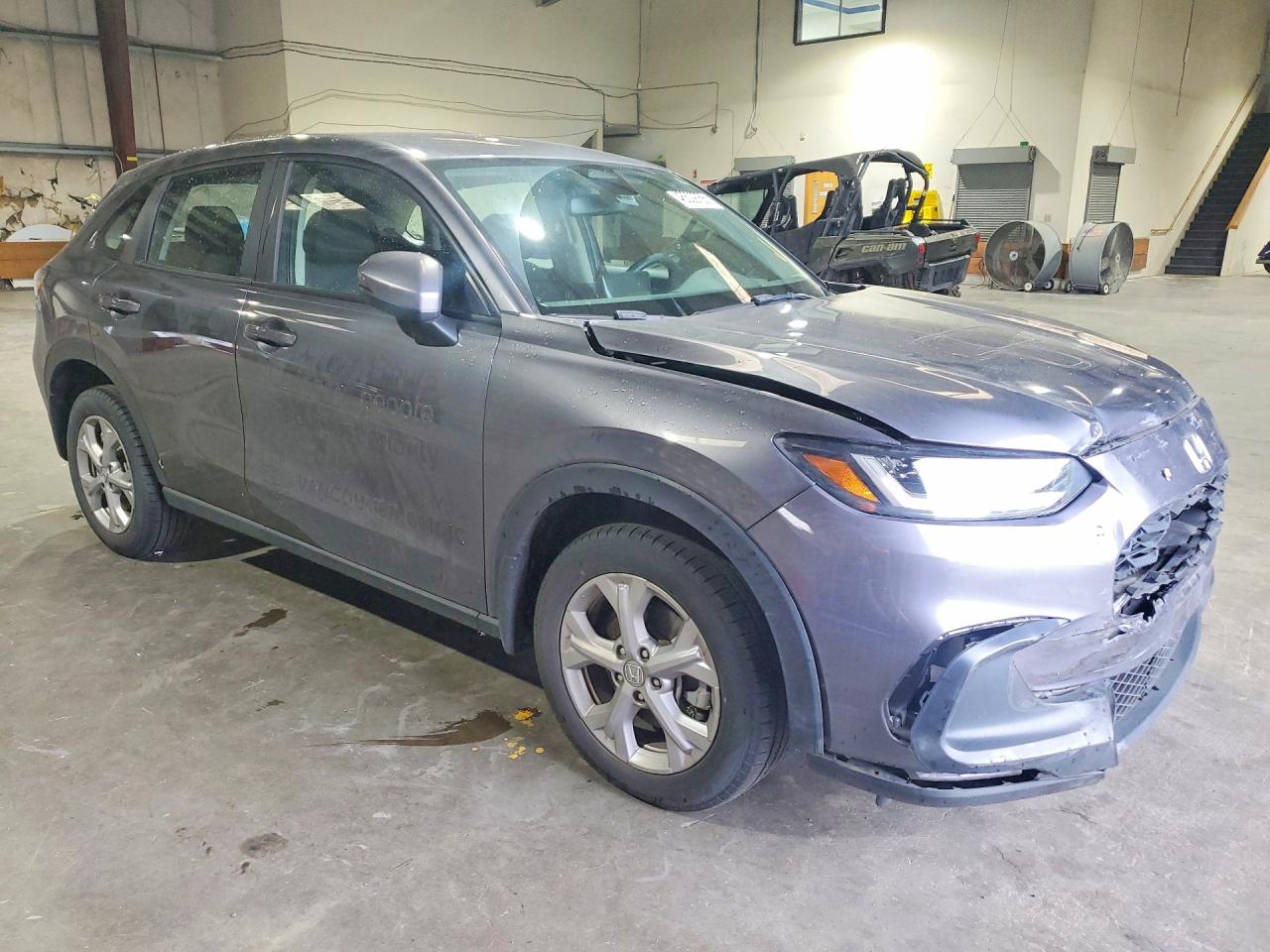 2023 Honda Hr-v Lx Gray vin: 3CZRZ2H35PM723903