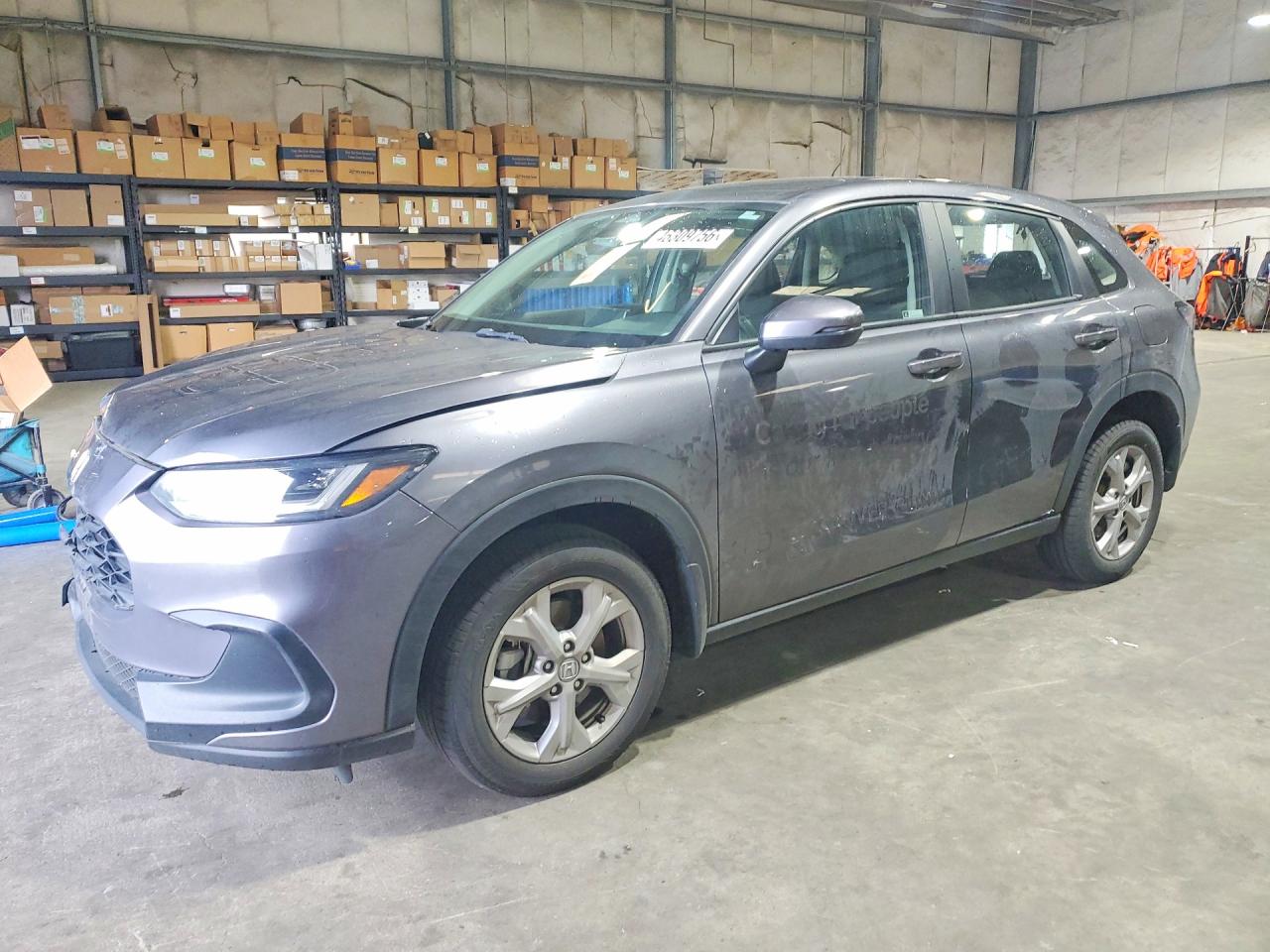 2023 Honda Hr-v Lx Gray vin: 3CZRZ2H35PM723903