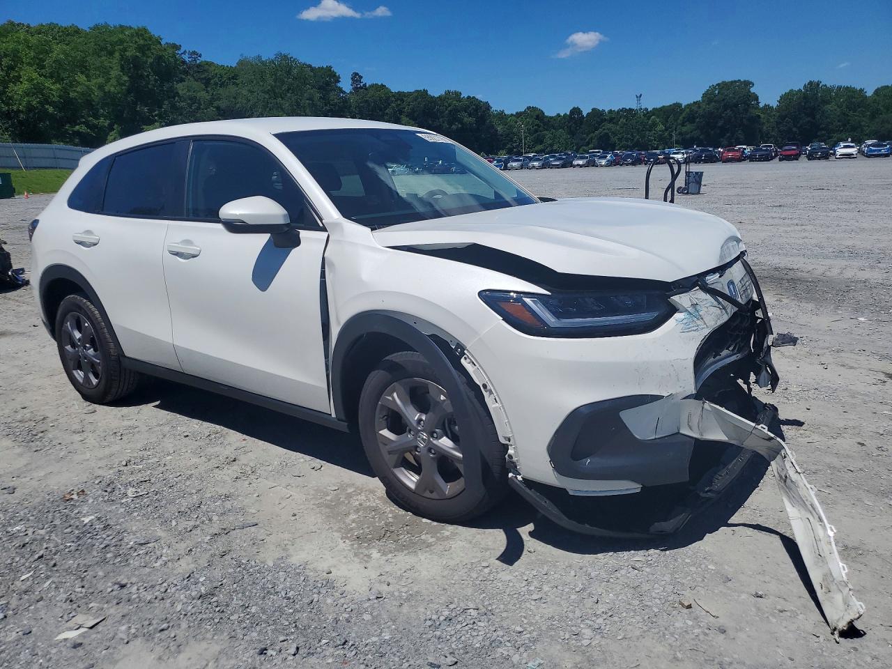 2026 Honda Hr-v Lx White vin: 3CZRZ2H36TM725217