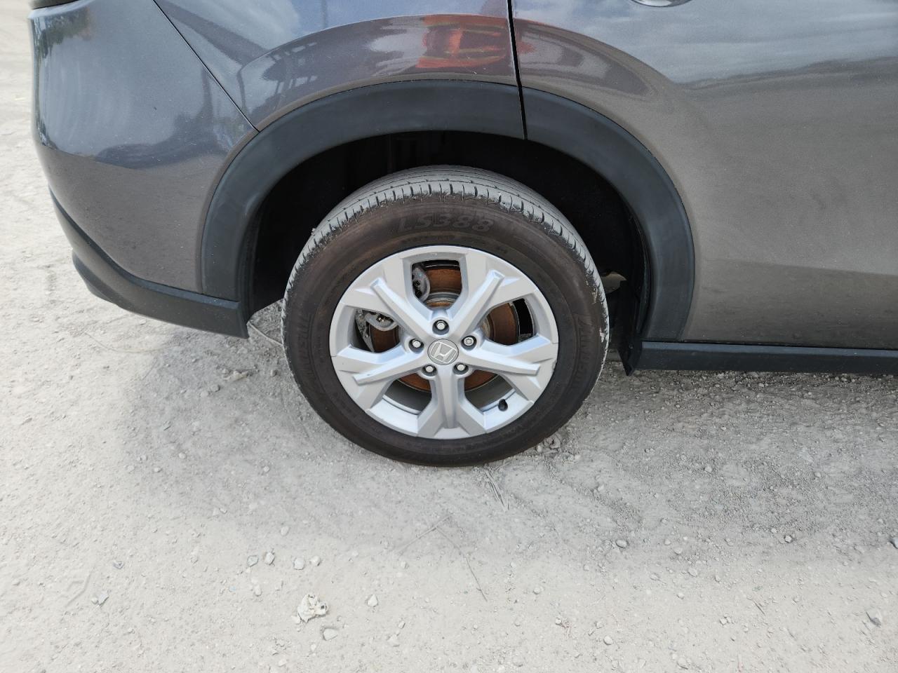 2024 Honda Hr-v Lx Серый vin: 3CZRZ2H37RM739510 Damage: Right Rear Wheel, Curb Rash, 1 To 2 Inches