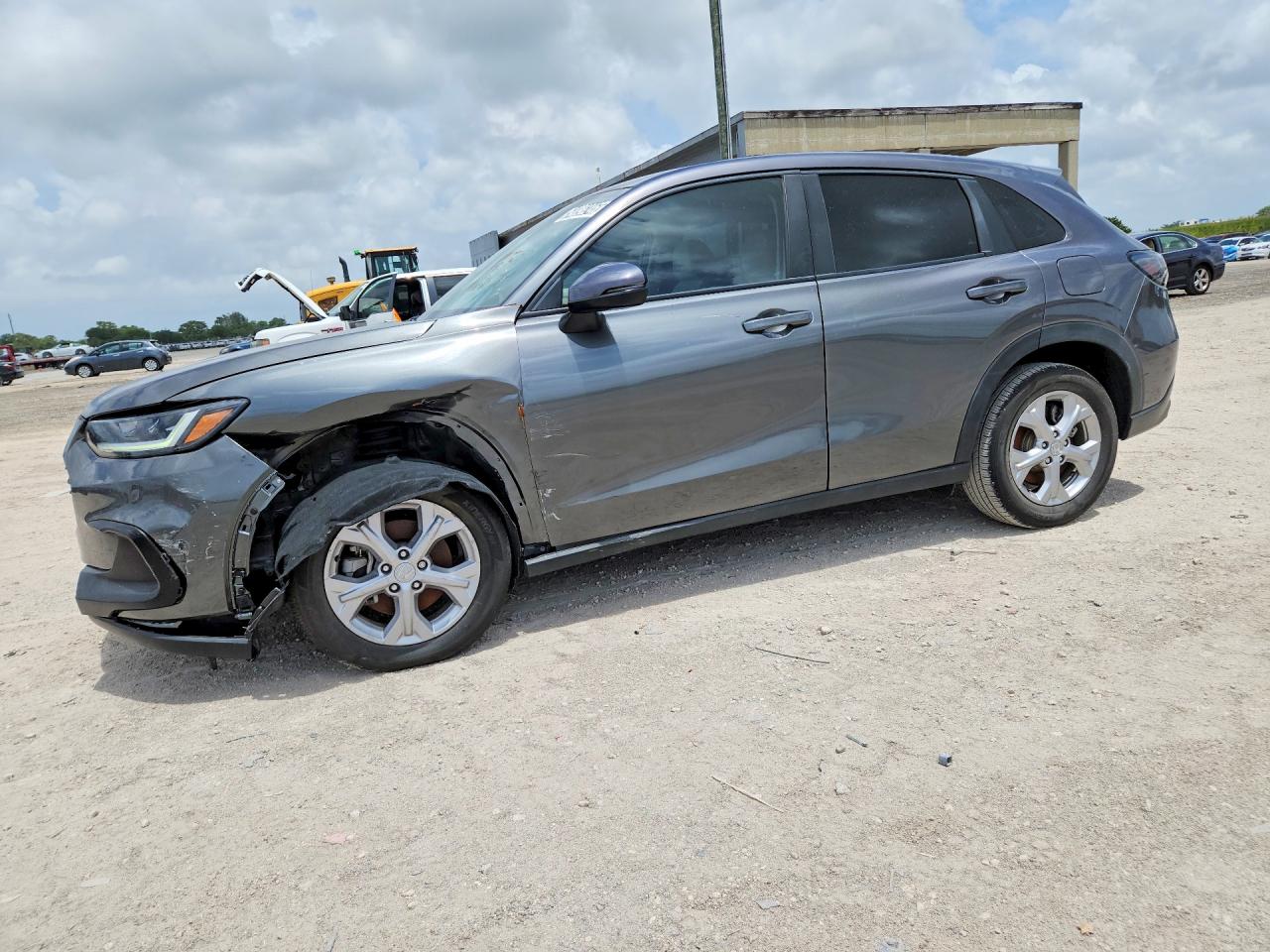 2024 Honda Hr-v Lx Серый vin: 3CZRZ2H37RM739510