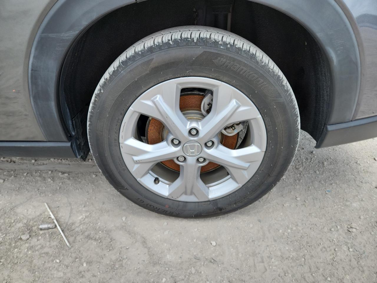 2024 Honda Hr-v Lx Серый vin: 3CZRZ2H37RM739510 Damage: Left Rear Wheel, Curb Rash, 3 To 4 Inches