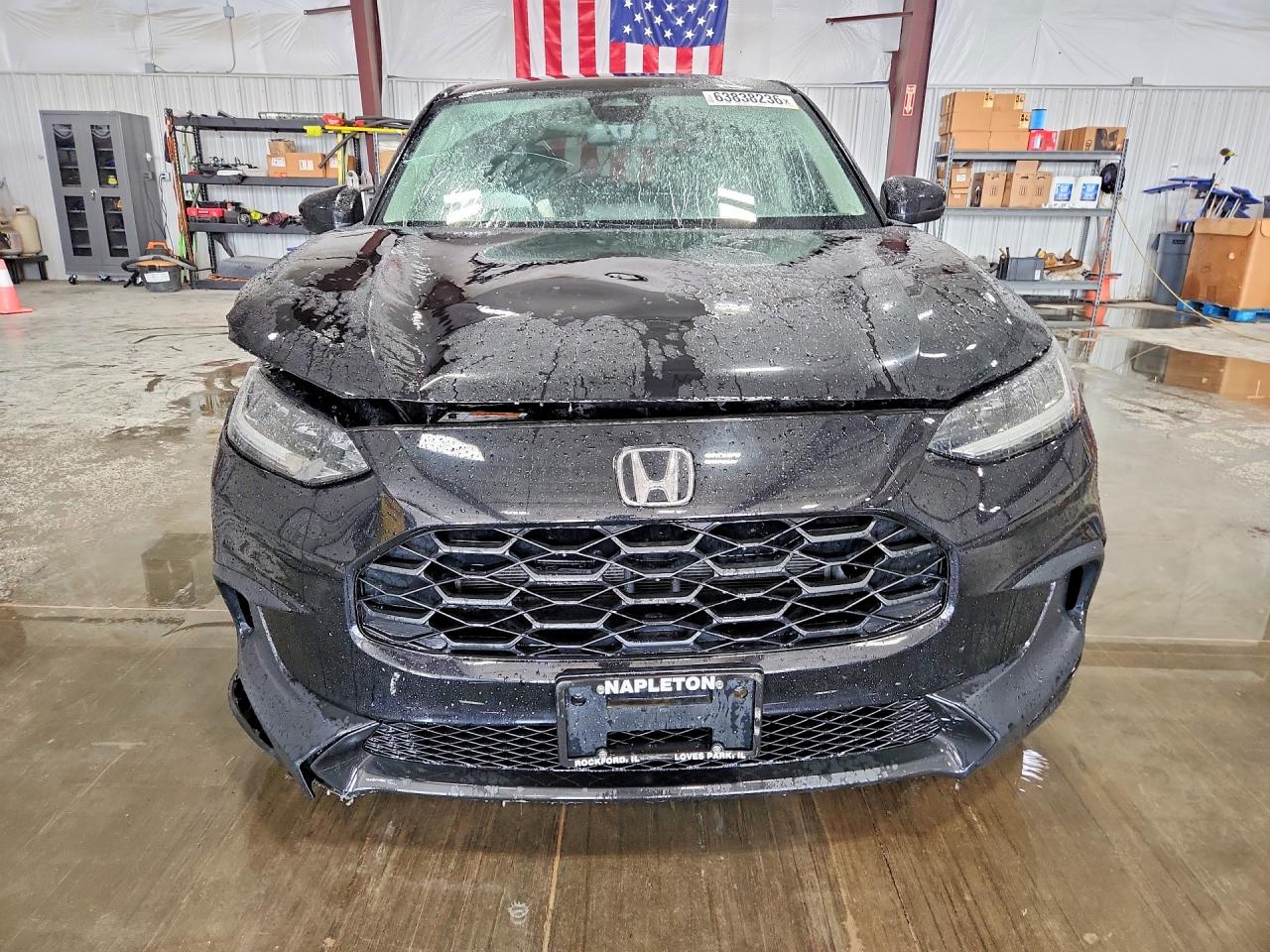2023 Honda Hr-v Lx Black vin: 3CZRZ2H38PM741117