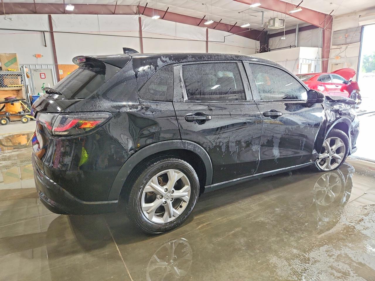 2023 Honda Hr-v Lx Black vin: 3CZRZ2H38PM741117