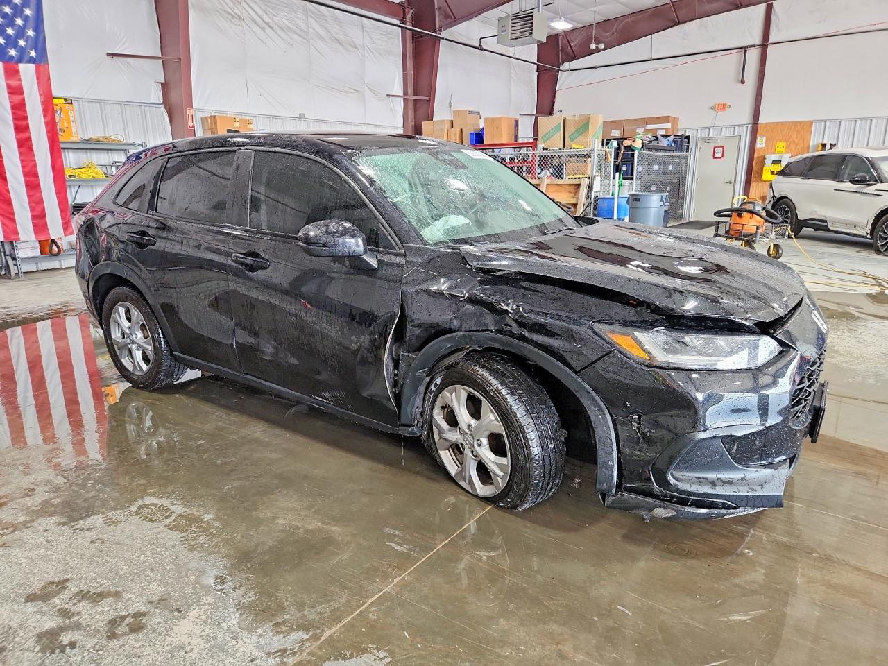 2023 Honda Hr-v Lx Black vin: 3CZRZ2H38PM741117