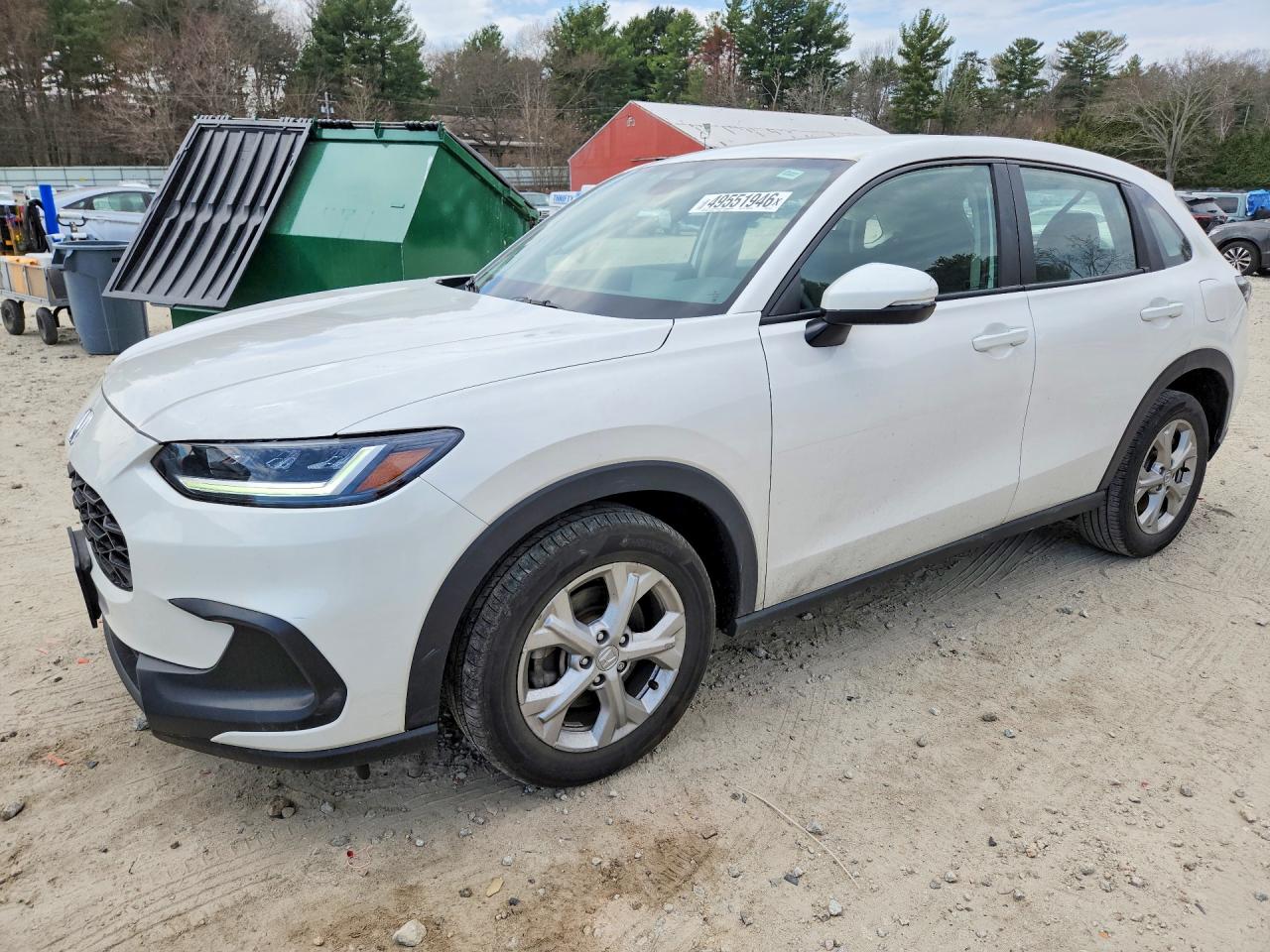 2025 Honda Hr-v Lx White vin: 3CZRZ2H38SM761733