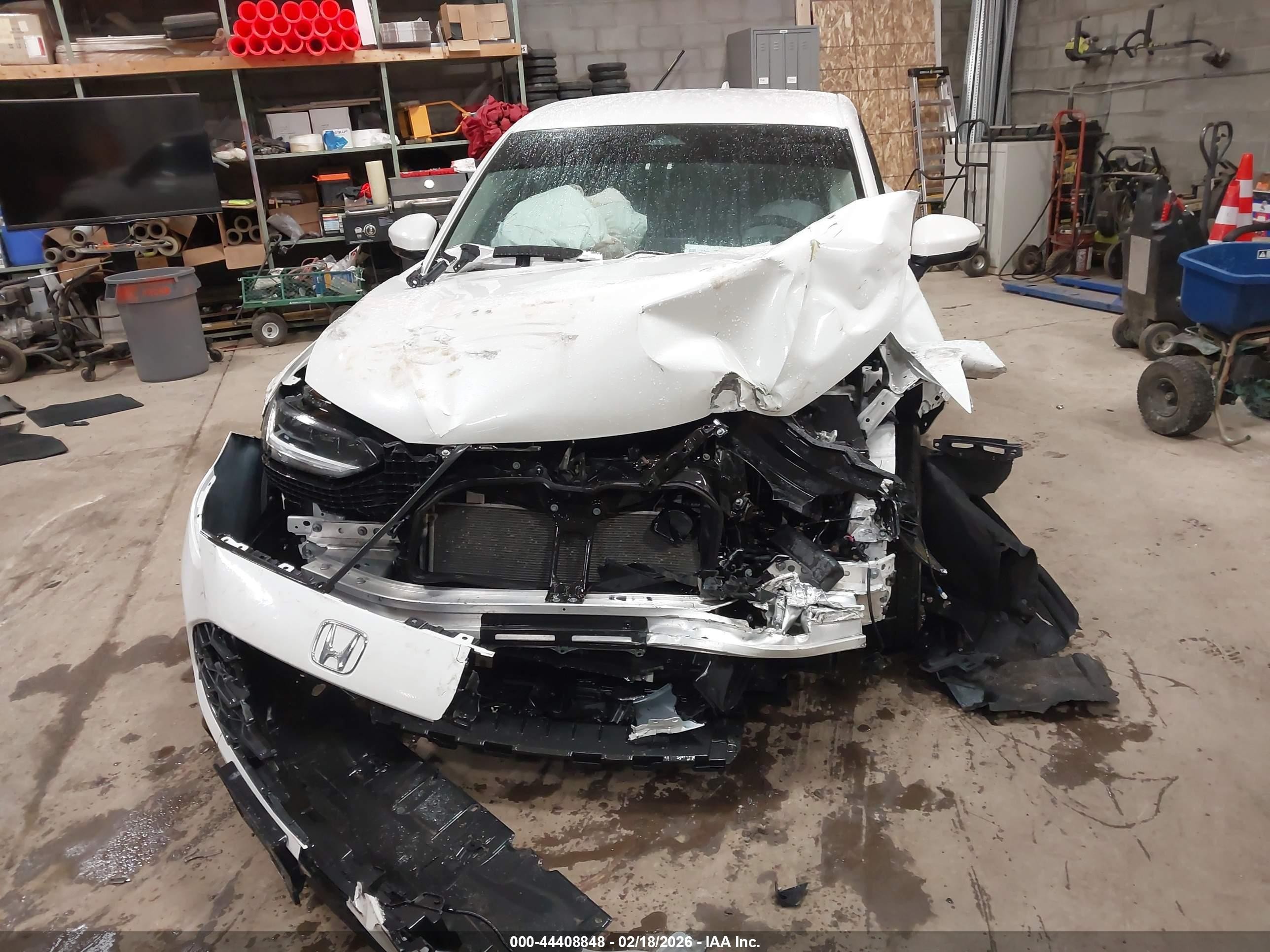 2023 Honda Hr-v Awd Lx White vin: 3CZRZ2H39PM703301