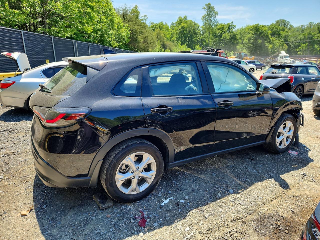 2024 Honda Hr-v Lx Black vin: 3CZRZ2H39RM766854