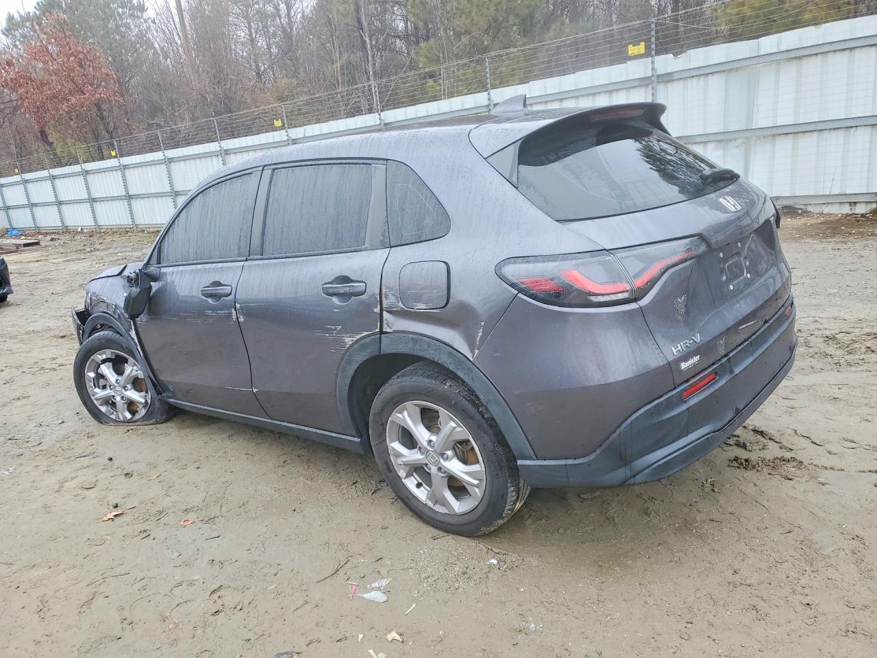 2023 Honda Hr-v Lx Gray vin: 3CZRZ2H3XPM704537
