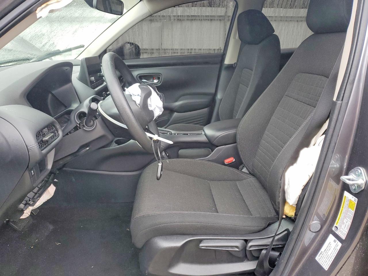2023 Honda Hr-v Lx Gray vin: 3CZRZ2H3XPM704537