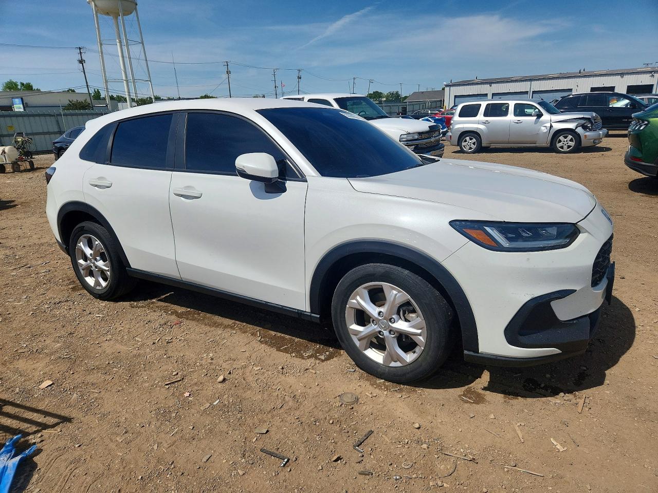 2024 Honda Hr-v Lx Белый vin: 3CZRZ2H3XRM781265