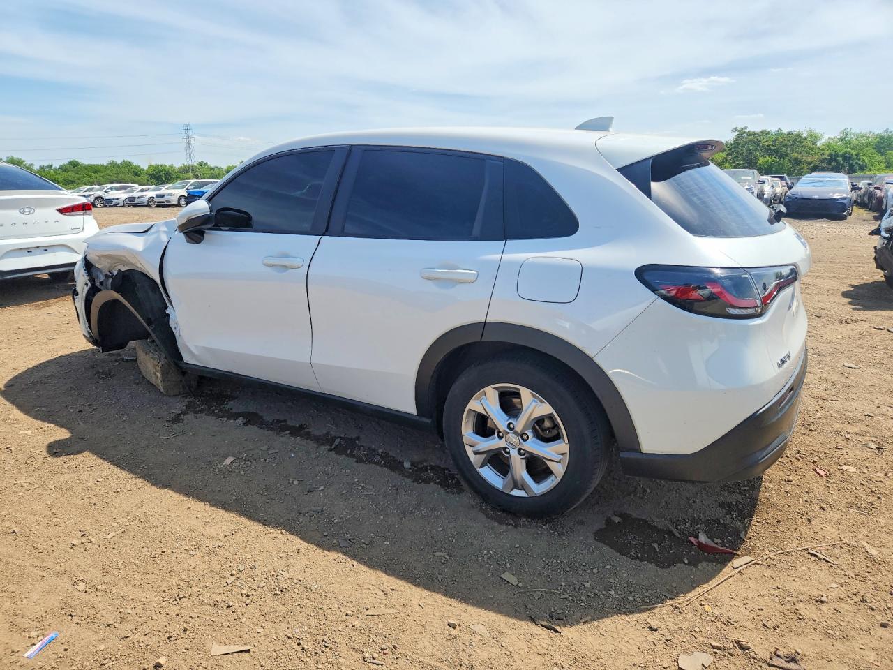 2024 Honda Hr-v Lx Белый vin: 3CZRZ2H3XRM781265