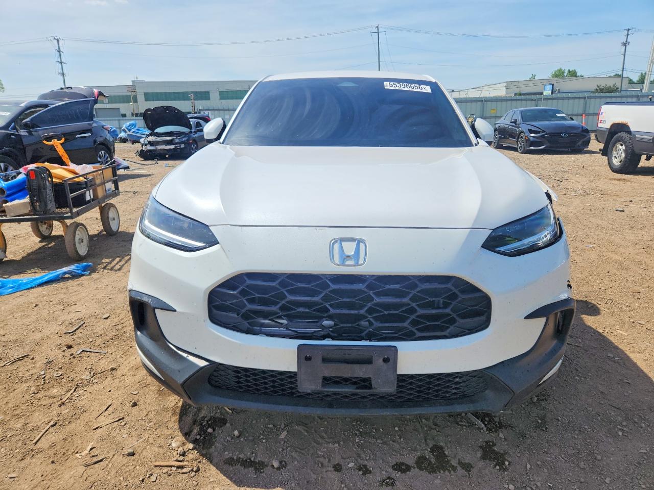 2024 Honda Hr-v Lx Белый vin: 3CZRZ2H3XRM781265