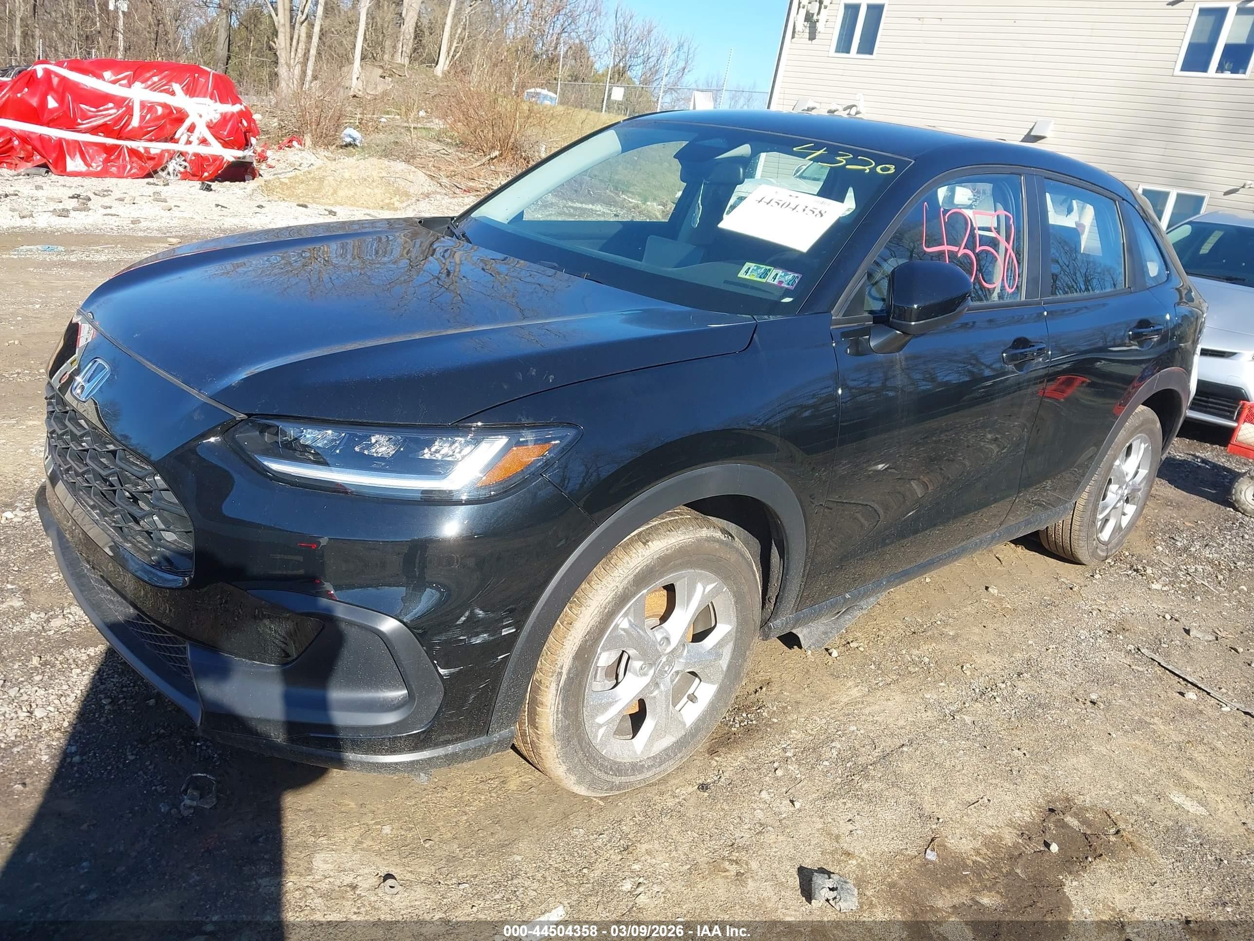 2025 Honda Hr-v Awd Lx Black vin: 3CZRZ2H3XSM784320