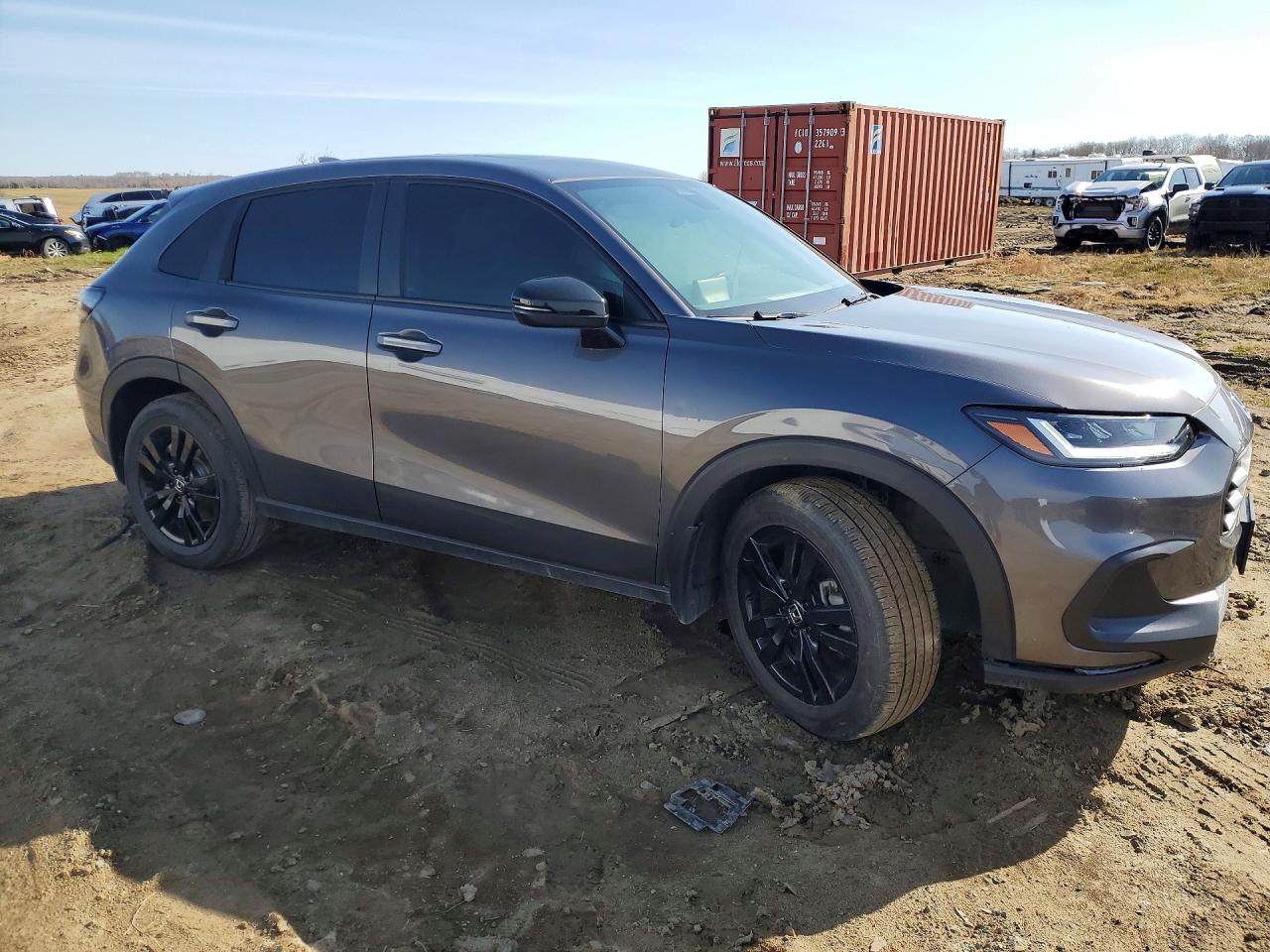 2026 Honda Hr-v Sport Gray vin: 3CZRZ2H50TM105772