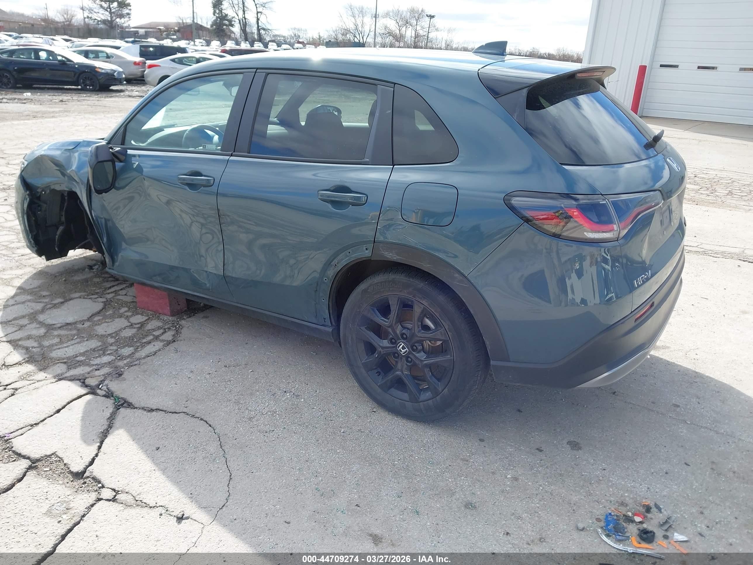 2023 Honda Hr-v Awd Sport Green vin: 3CZRZ2H51PM704783