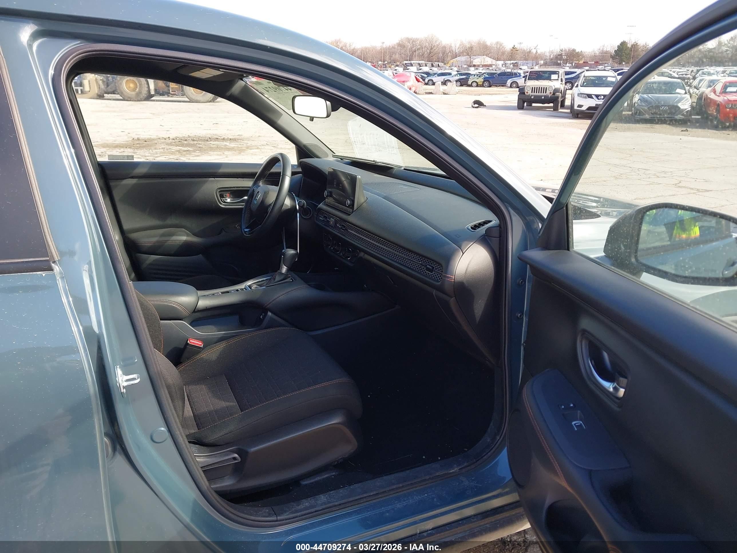 2023 Honda Hr-v Awd Sport Green vin: 3CZRZ2H51PM704783